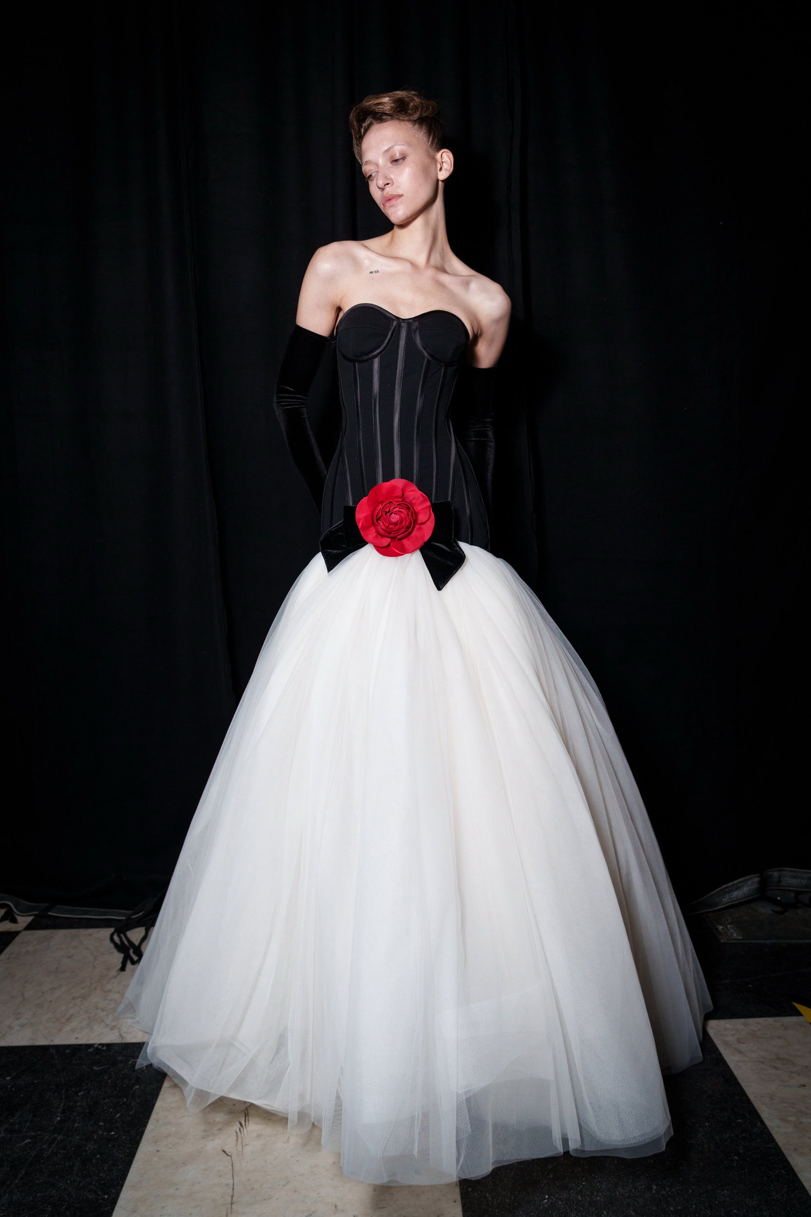 Richard Quinn Spring 2026 Fashion Show Backstage