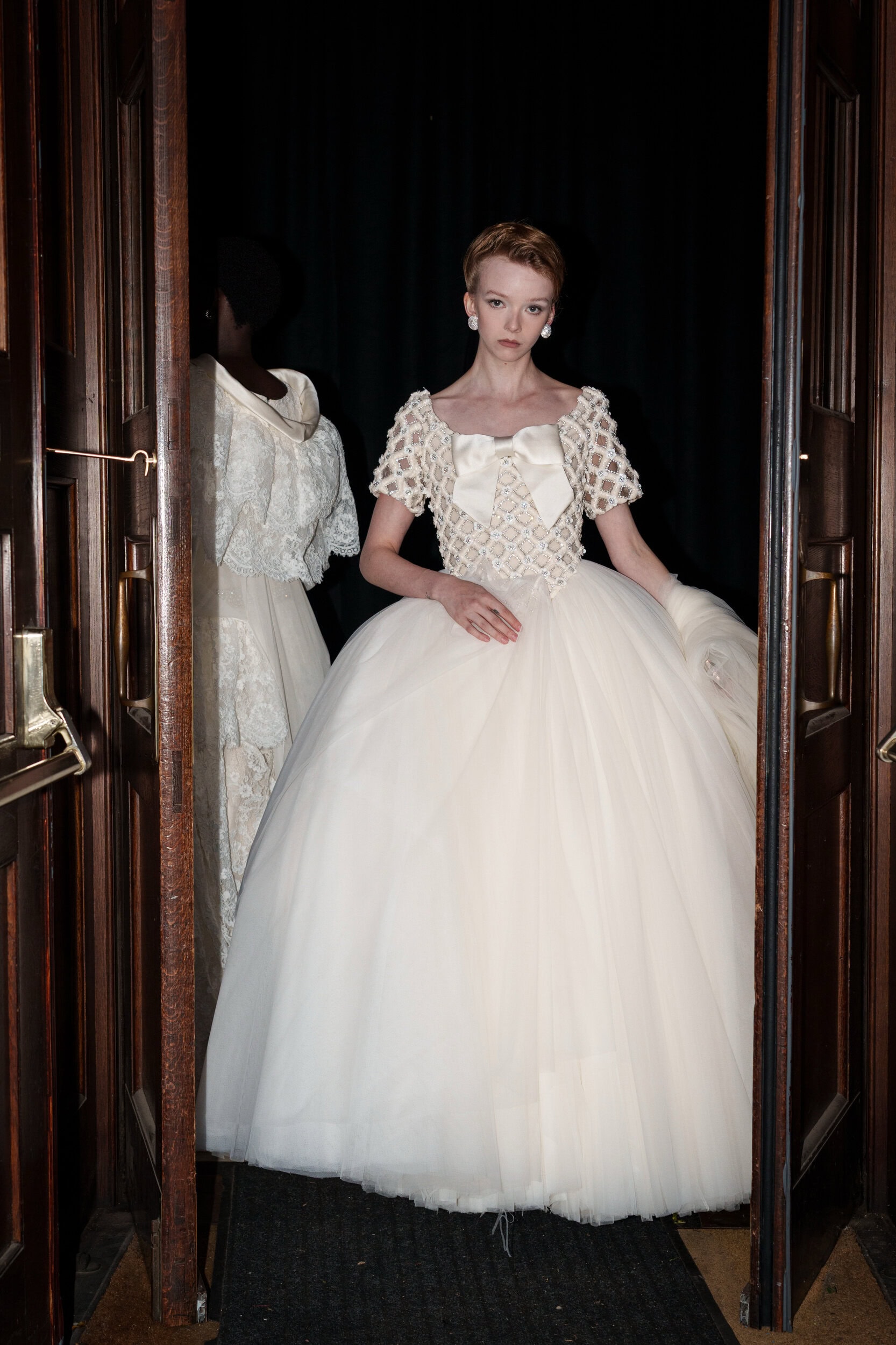Richard Quinn Spring 2026 Fashion Show Backstage