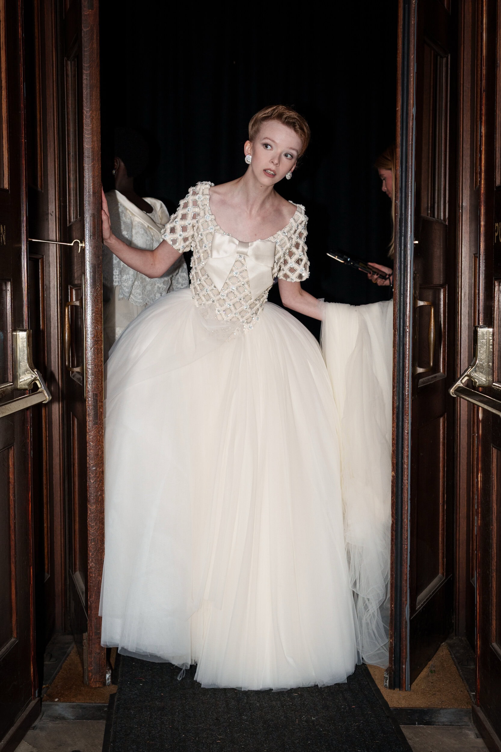 Richard Quinn Spring 2026 Fashion Show Backstage