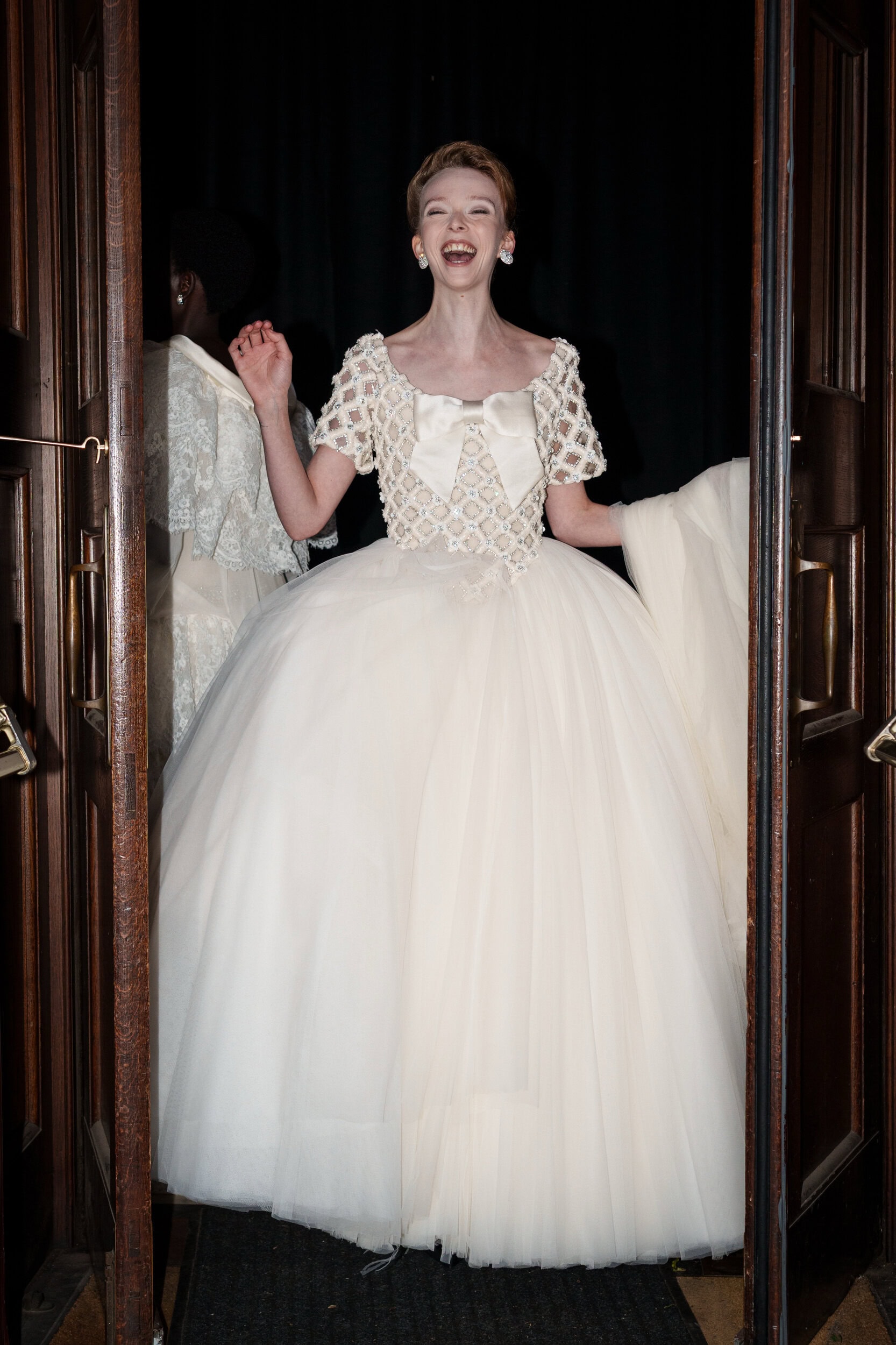 Richard Quinn Spring 2026 Fashion Show Backstage