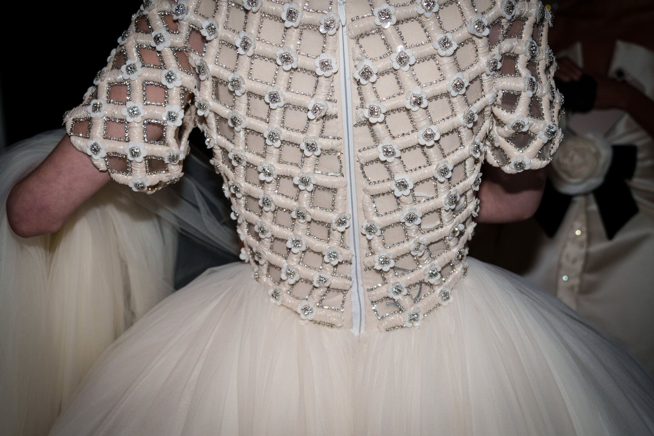 Richard Quinn Spring 2026 Fashion Show Backstage