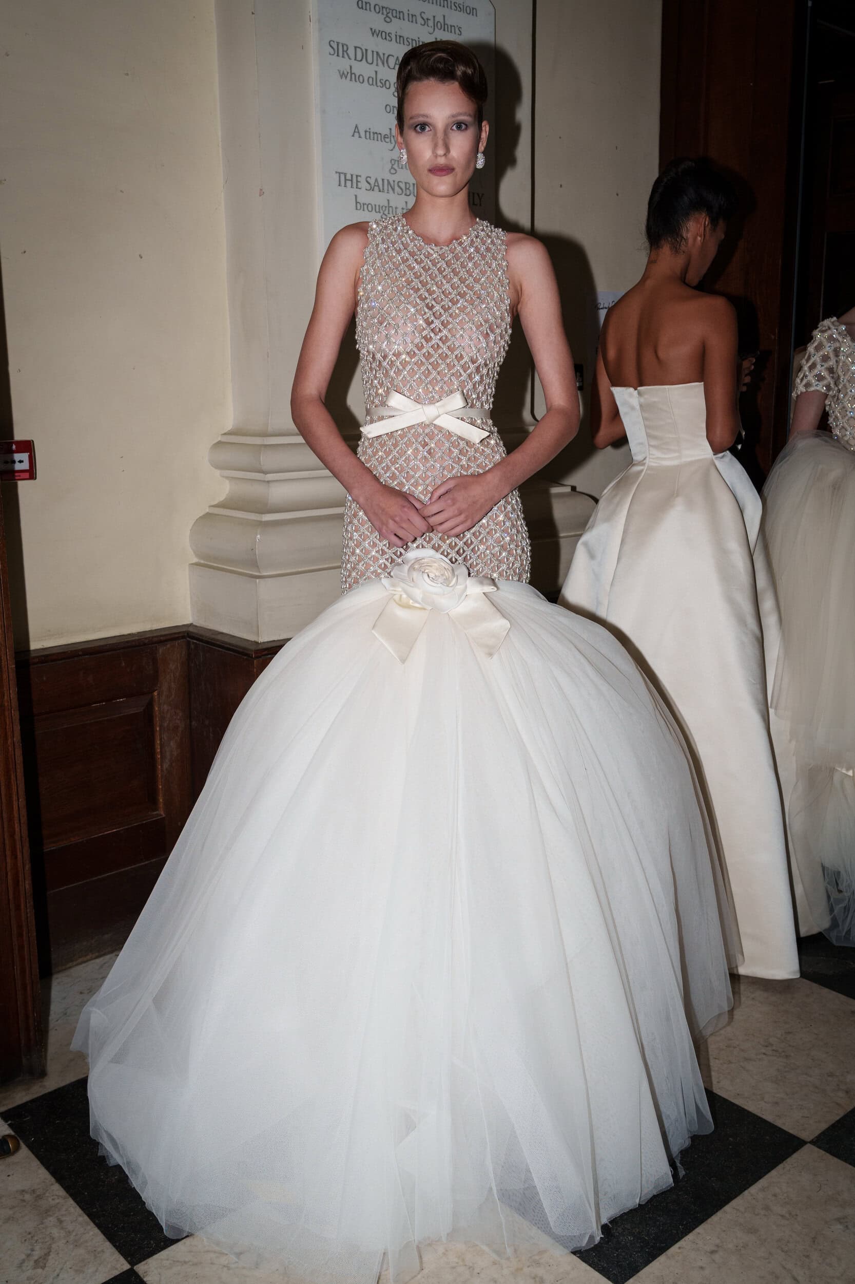 Richard Quinn Spring 2026 Fashion Show Backstage