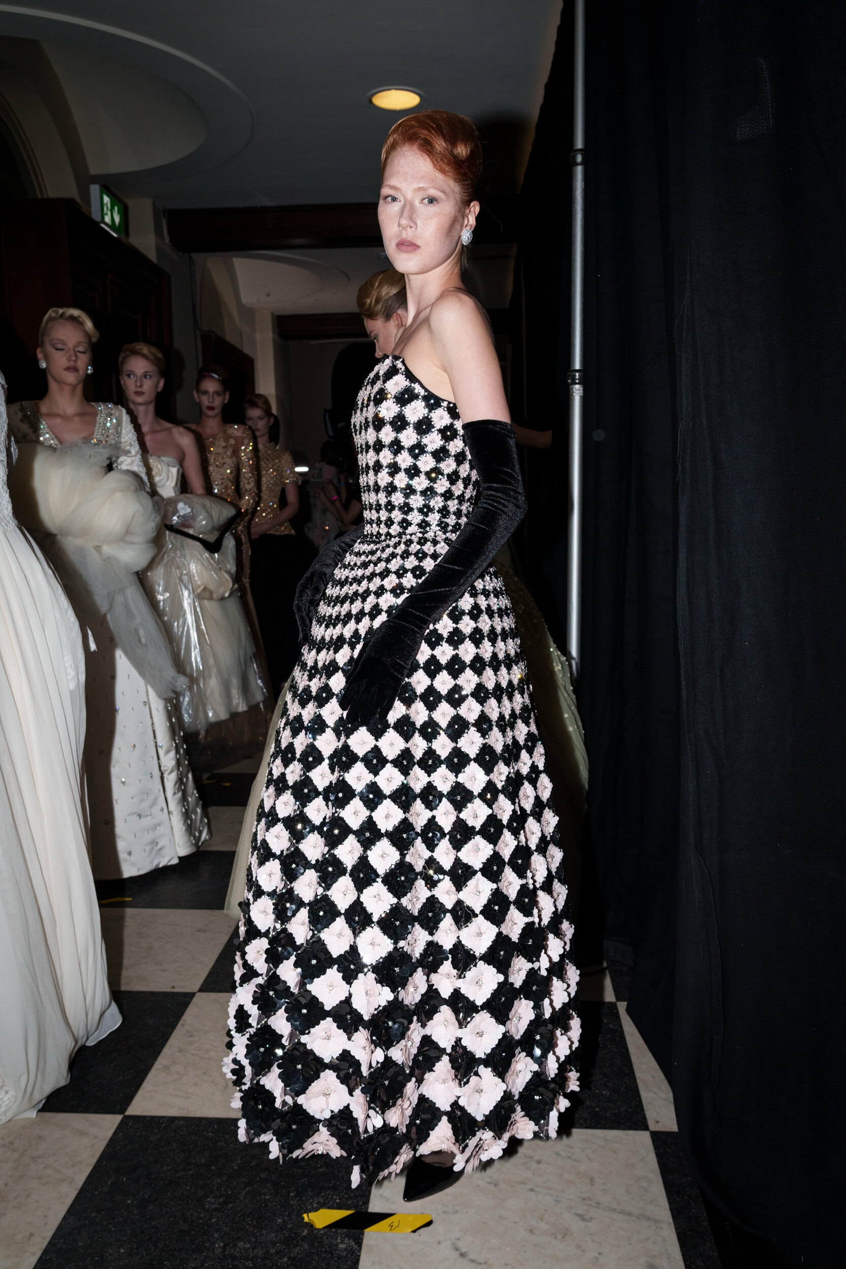 Richard Quinn Spring 2026 Fashion Show Backstage