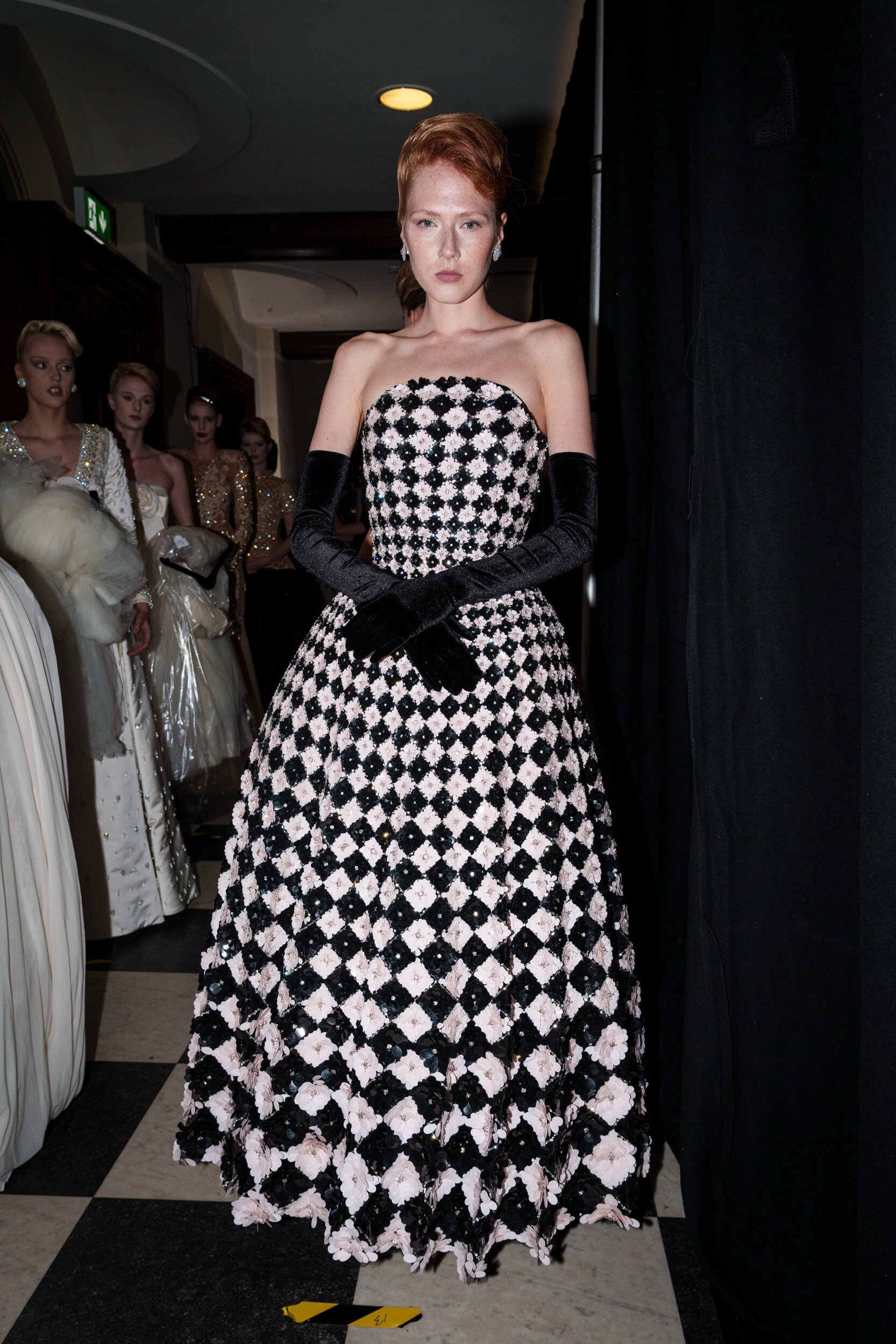 Richard Quinn Spring 2026 Fashion Show Backstage