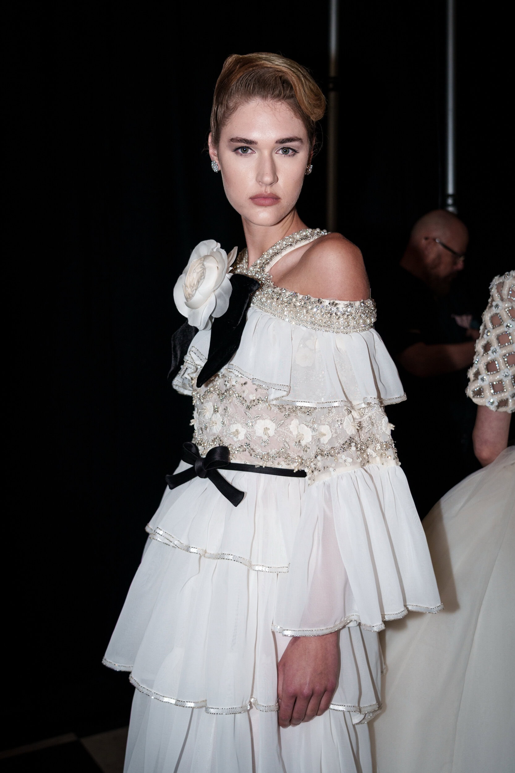 Richard Quinn Spring 2026 Fashion Show Backstage