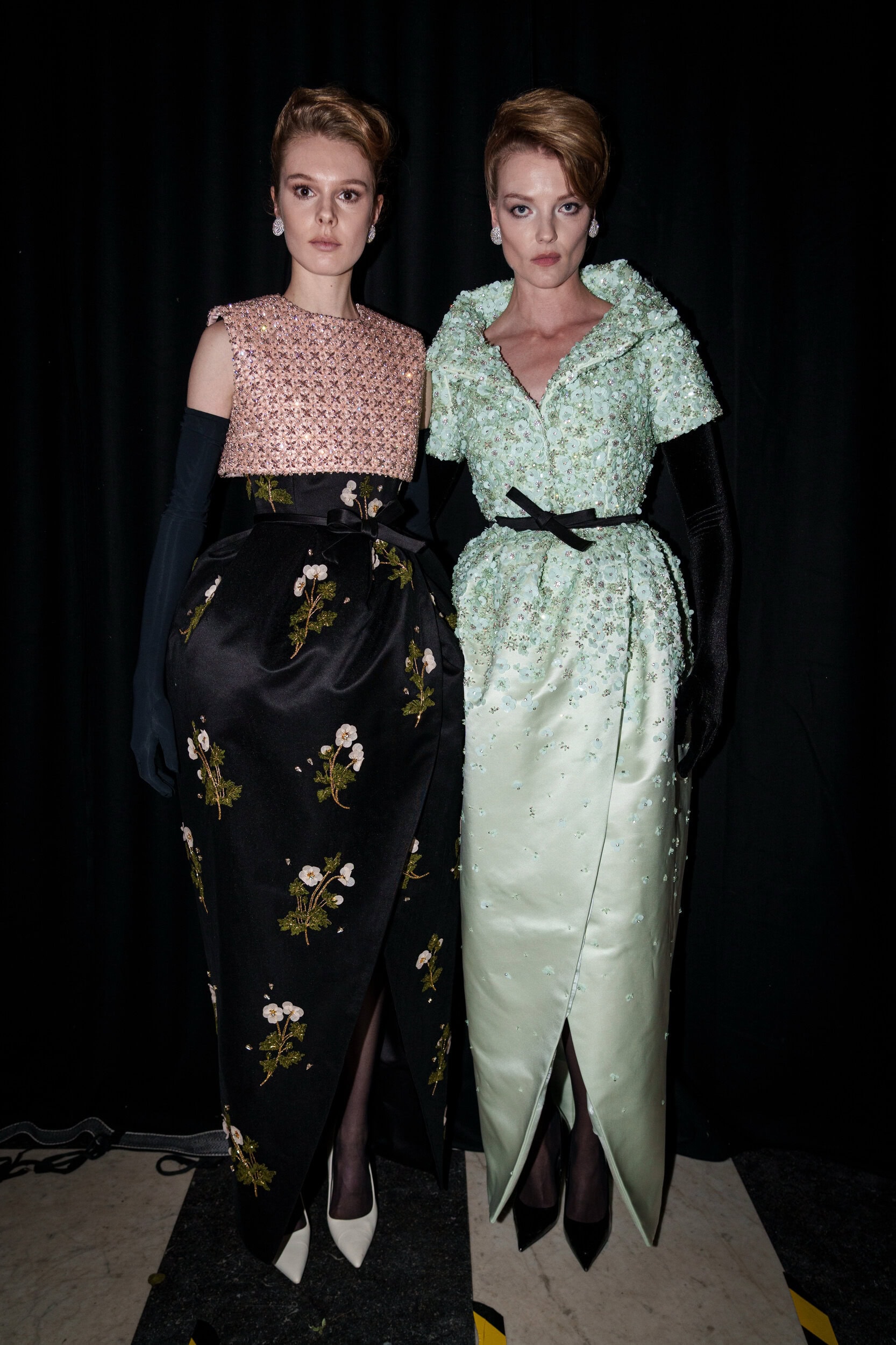 Richard Quinn Spring 2026 Fashion Show Backstage