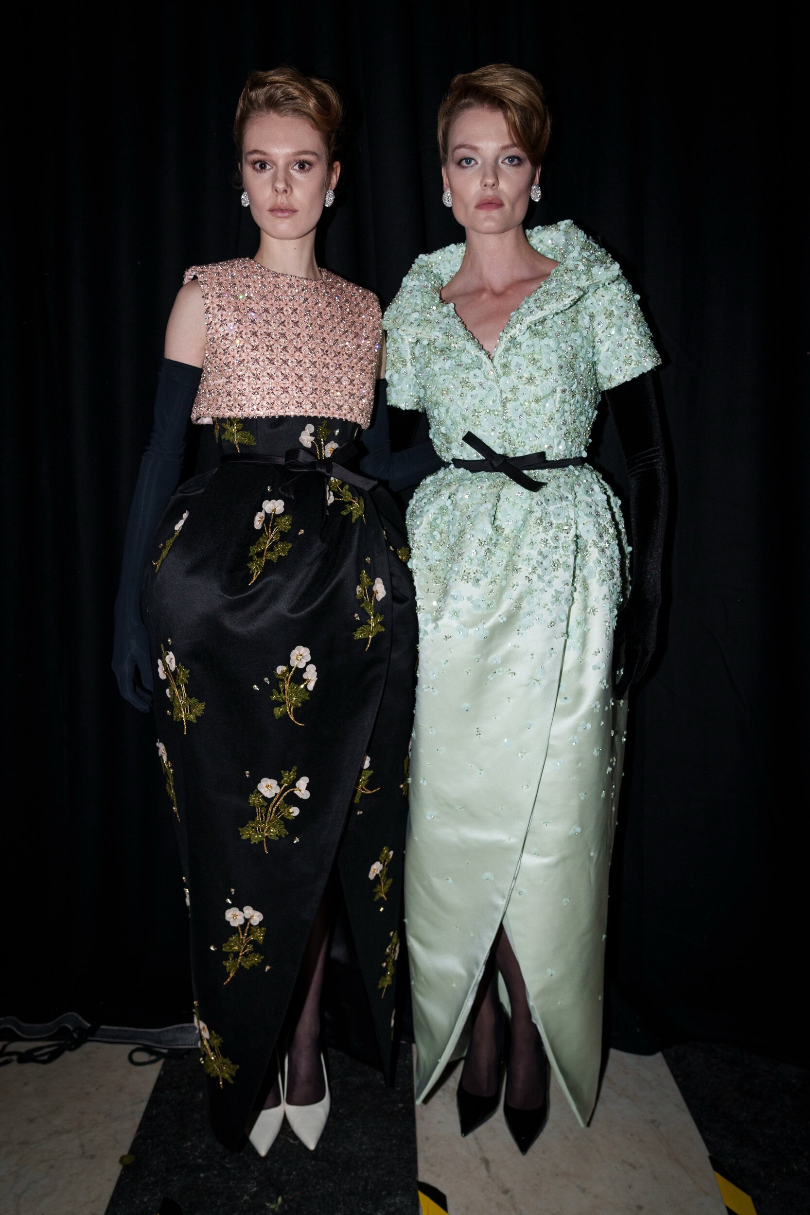 Richard Quinn Spring 2026 Fashion Show Backstage