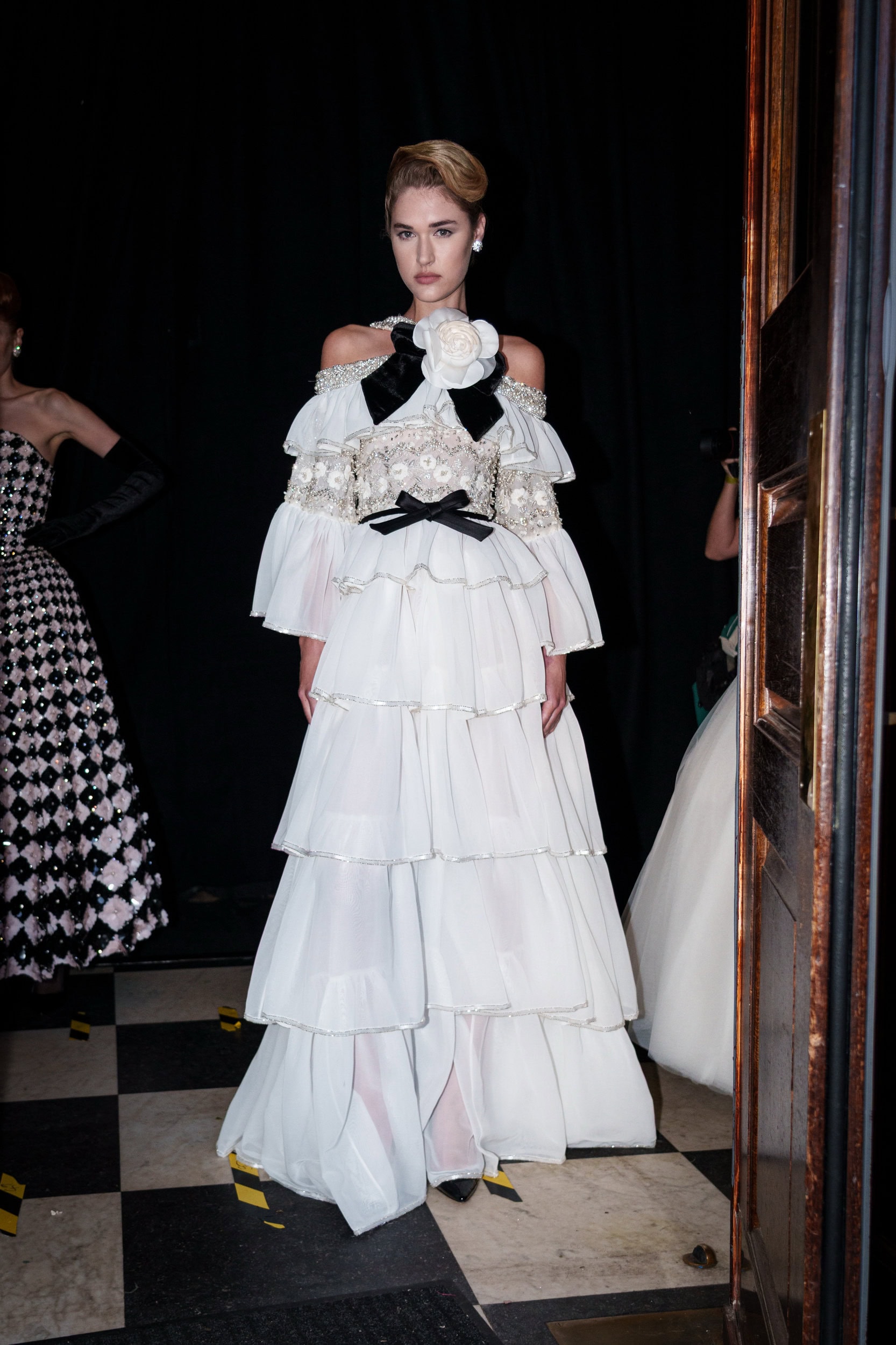 Richard Quinn Spring 2026 Fashion Show Backstage