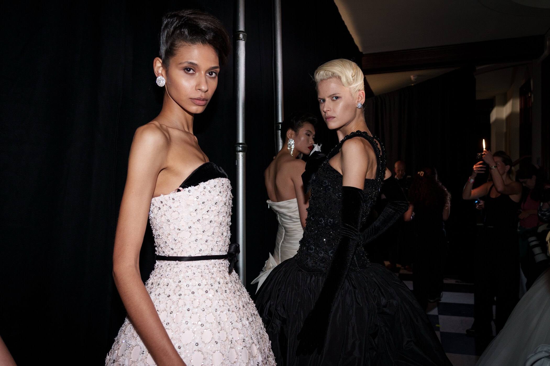 Richard Quinn Spring 2026 Fashion Show Backstage