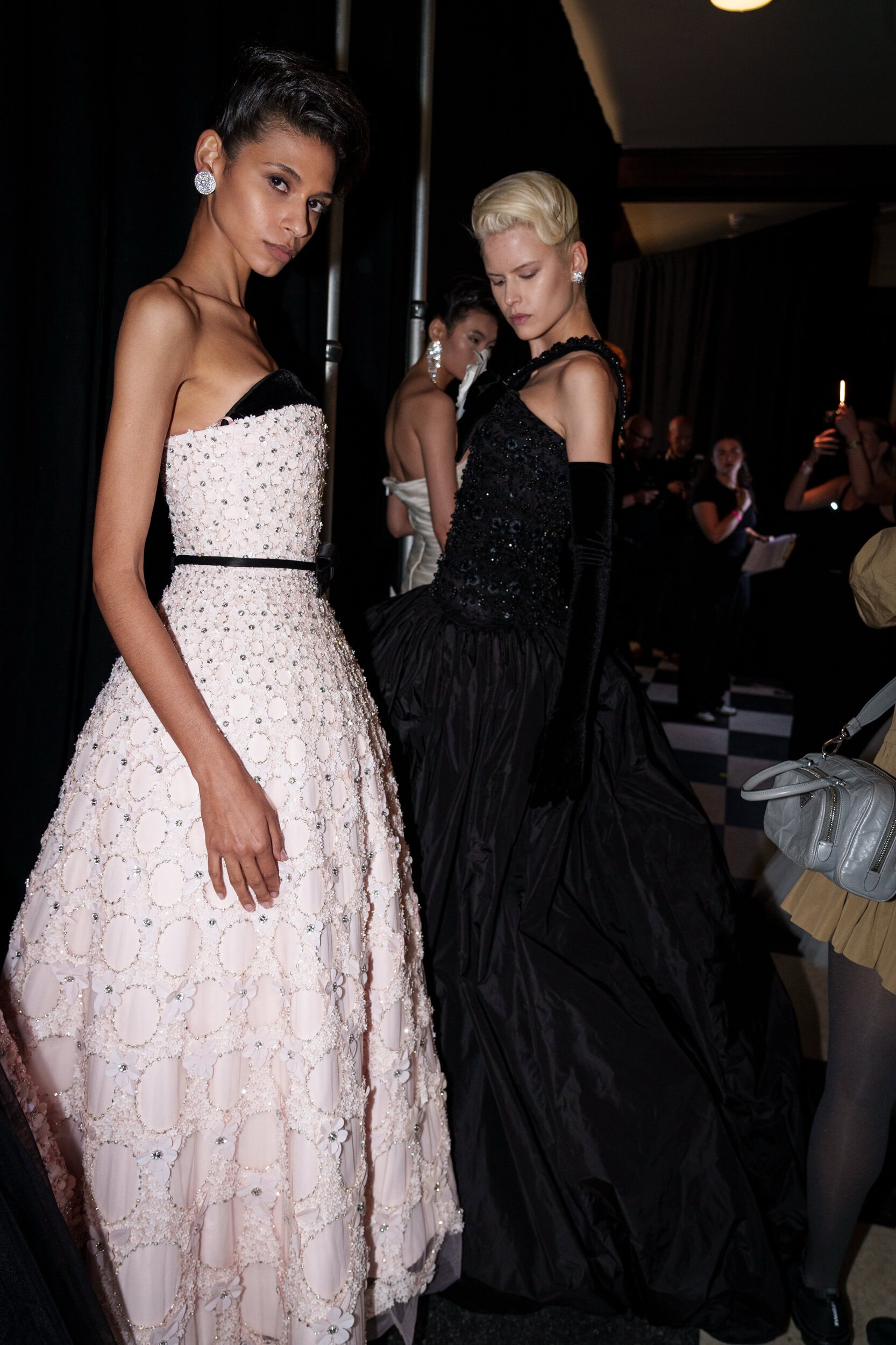 Richard Quinn Spring 2026 Fashion Show Backstage