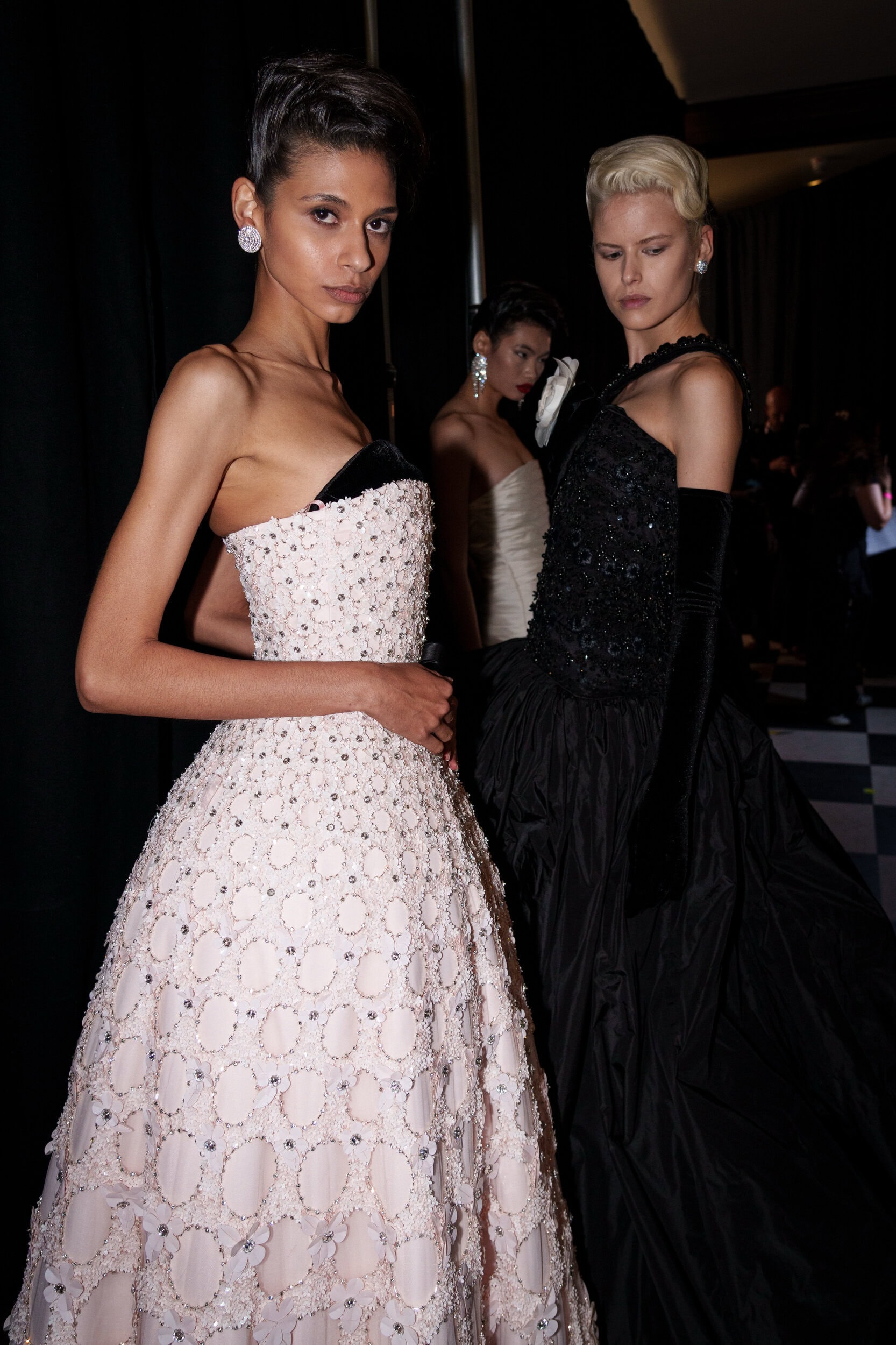 Richard Quinn Spring 2026 Fashion Show Backstage