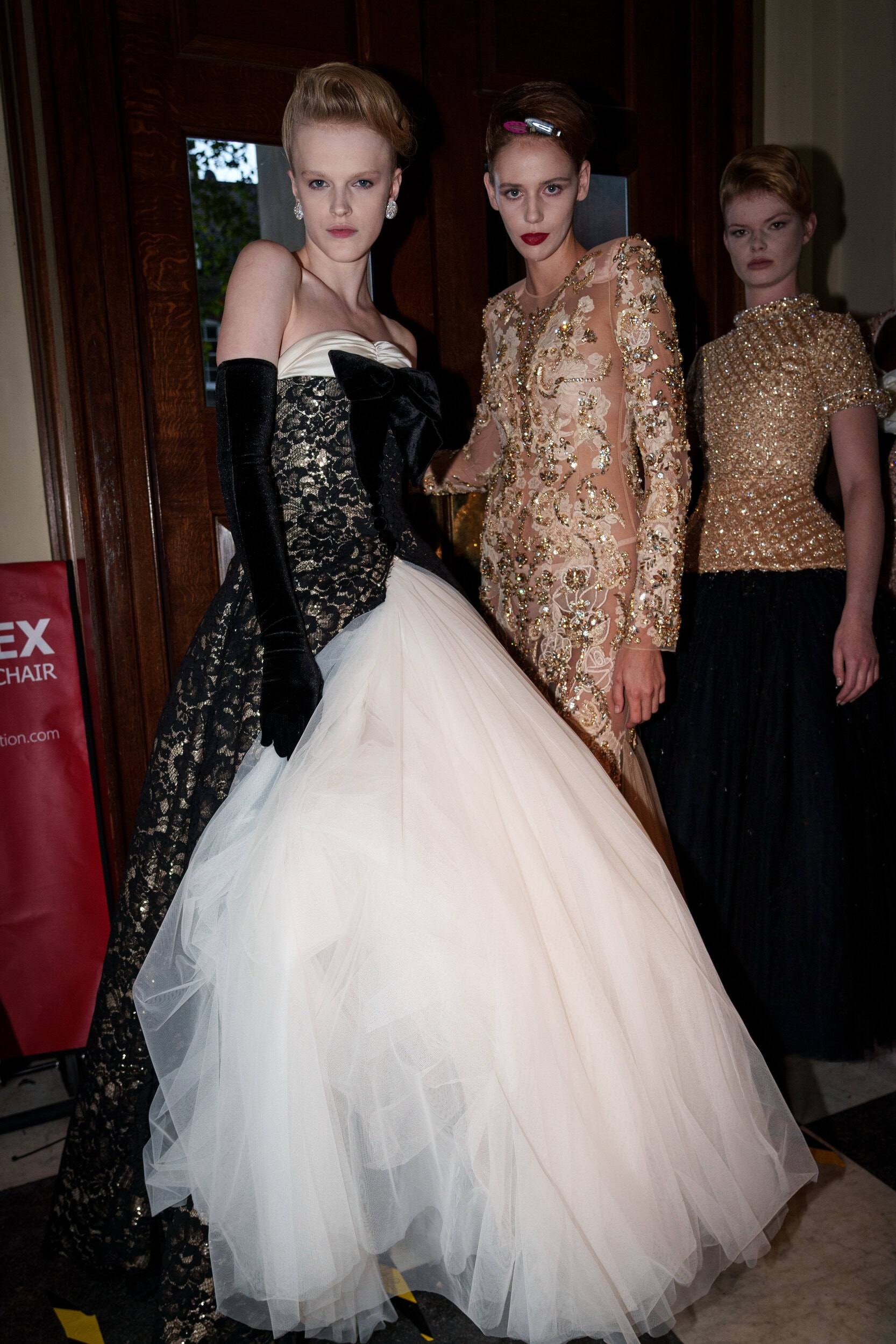 Richard Quinn Spring 2026 Fashion Show Backstage
