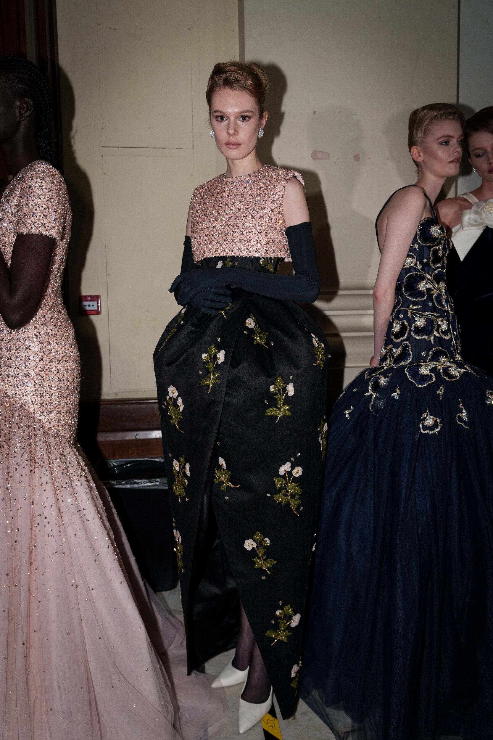 Richard Quinn Spring 2026 Fashion Show Backstage
