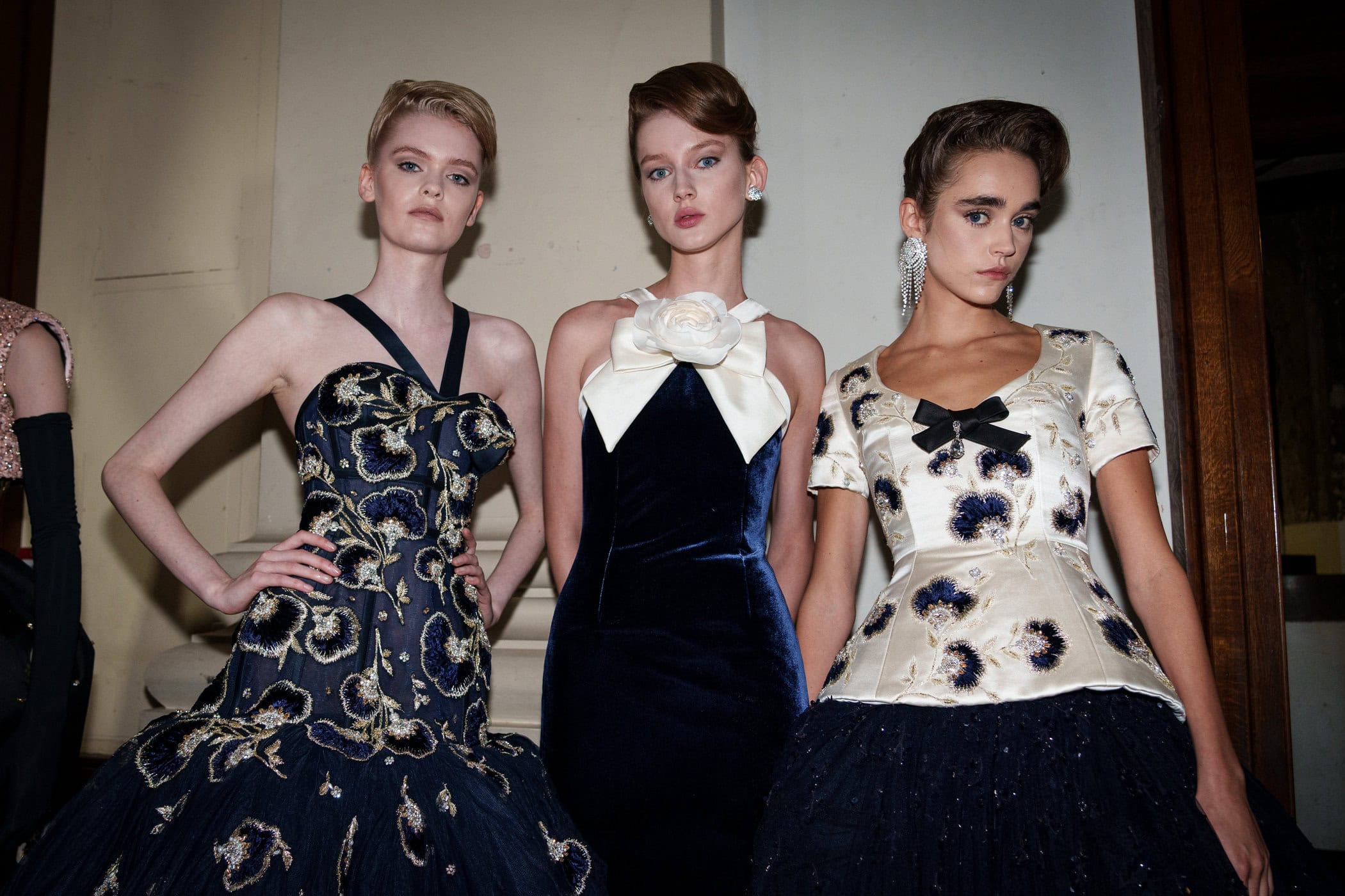 Richard Quinn Spring 2026 Fashion Show Backstage