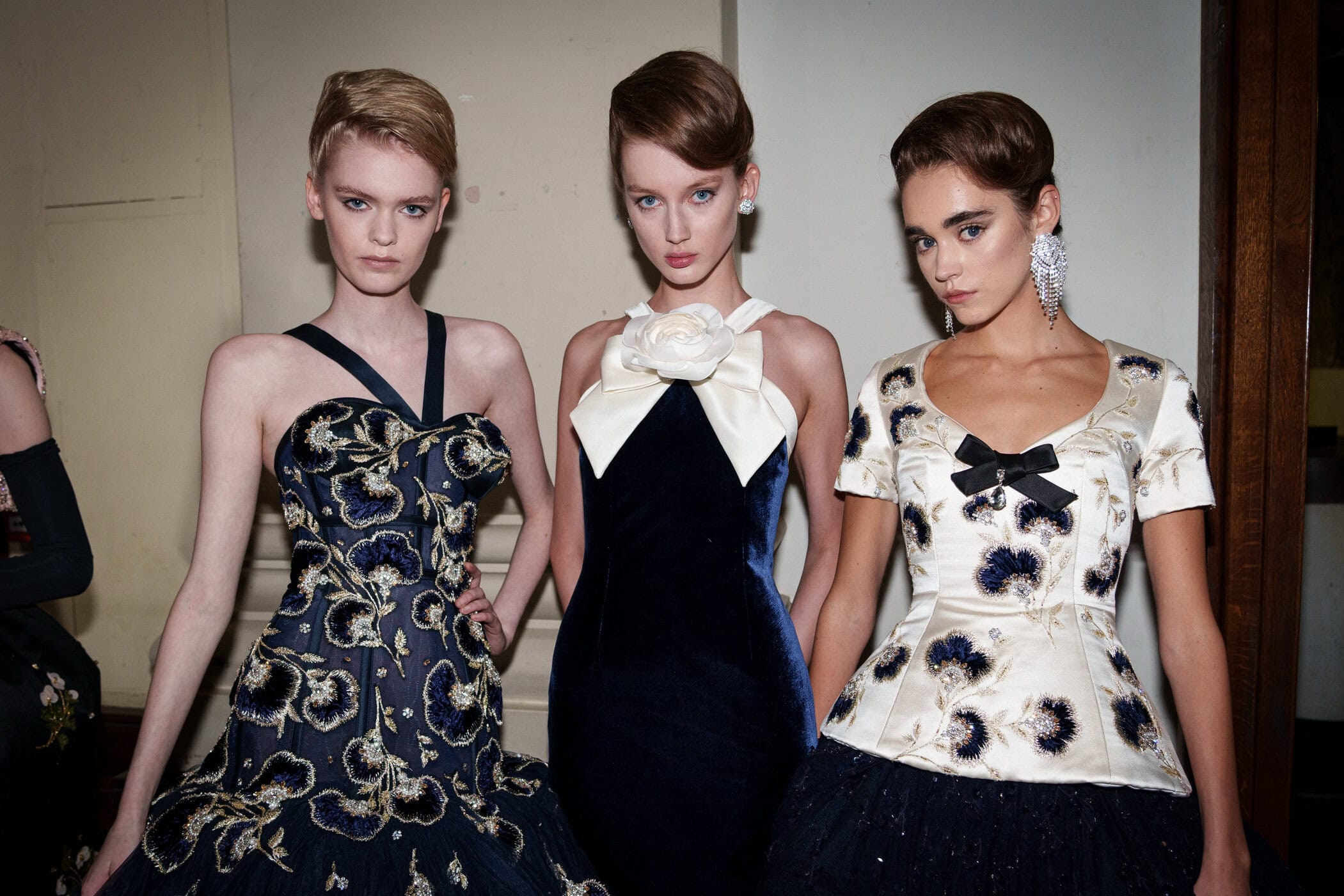 Richard Quinn Spring 2026 Fashion Show Backstage