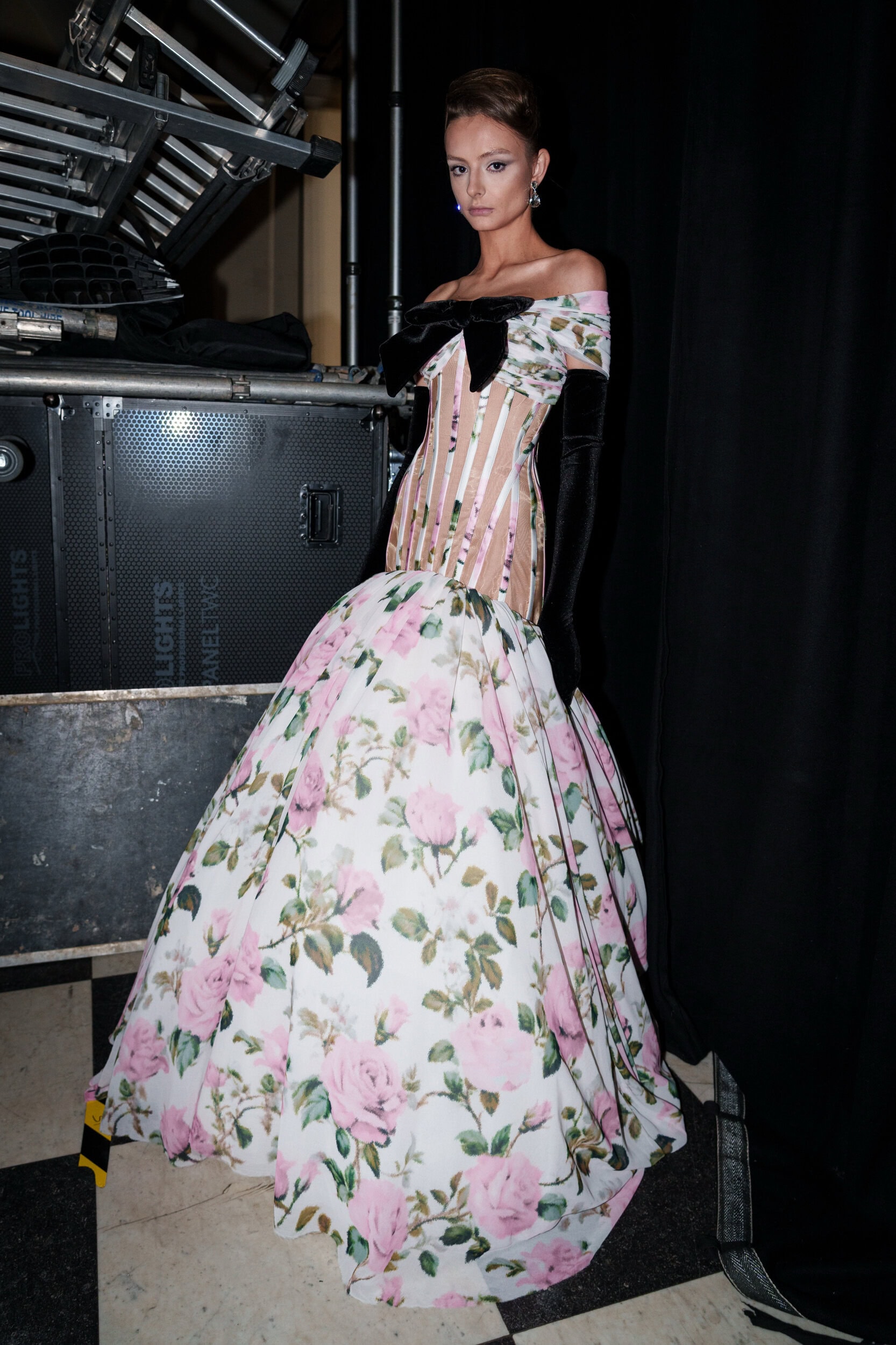 Richard Quinn Spring 2026 Fashion Show Backstage