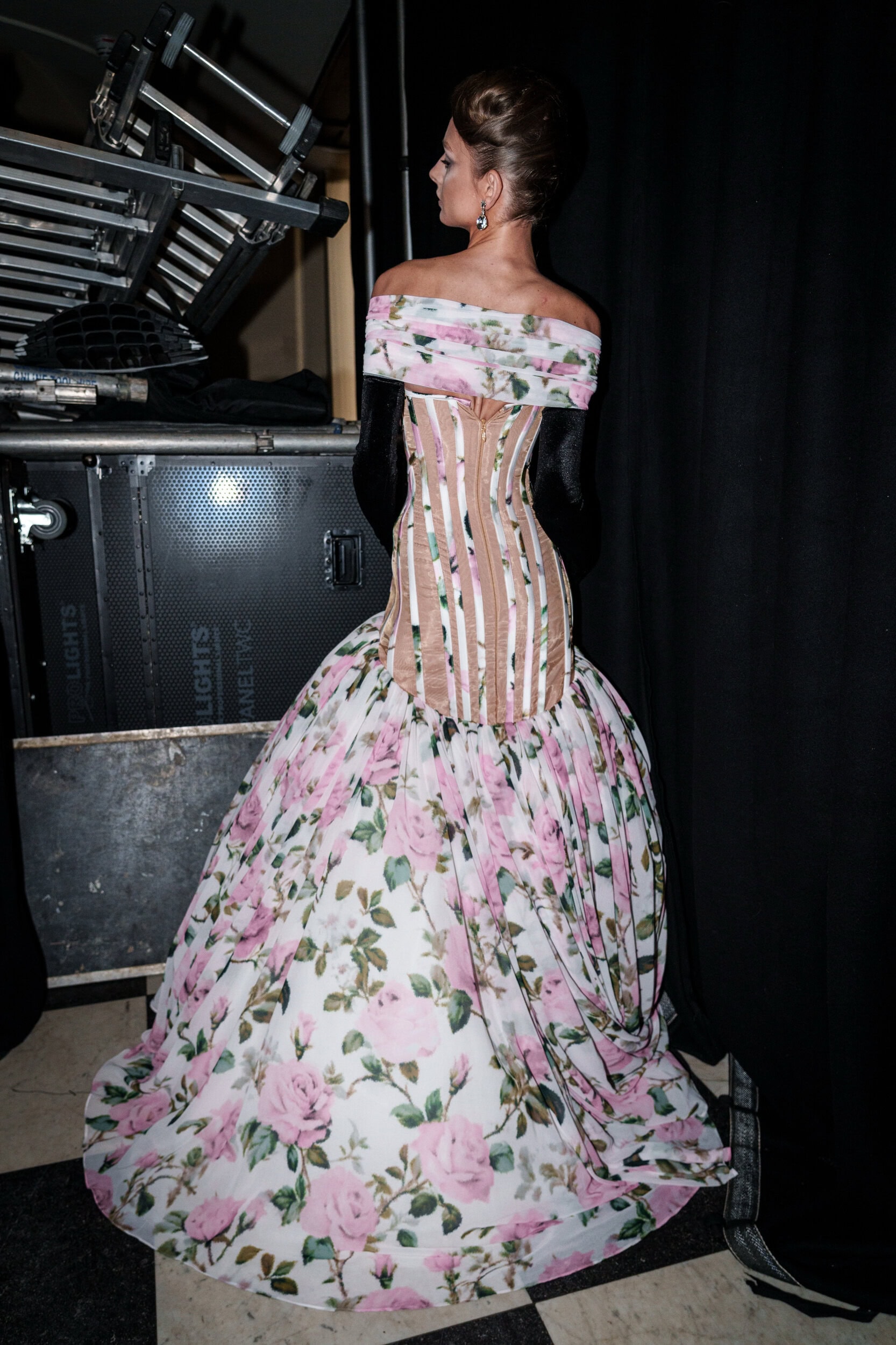 Richard Quinn Spring 2026 Fashion Show Backstage