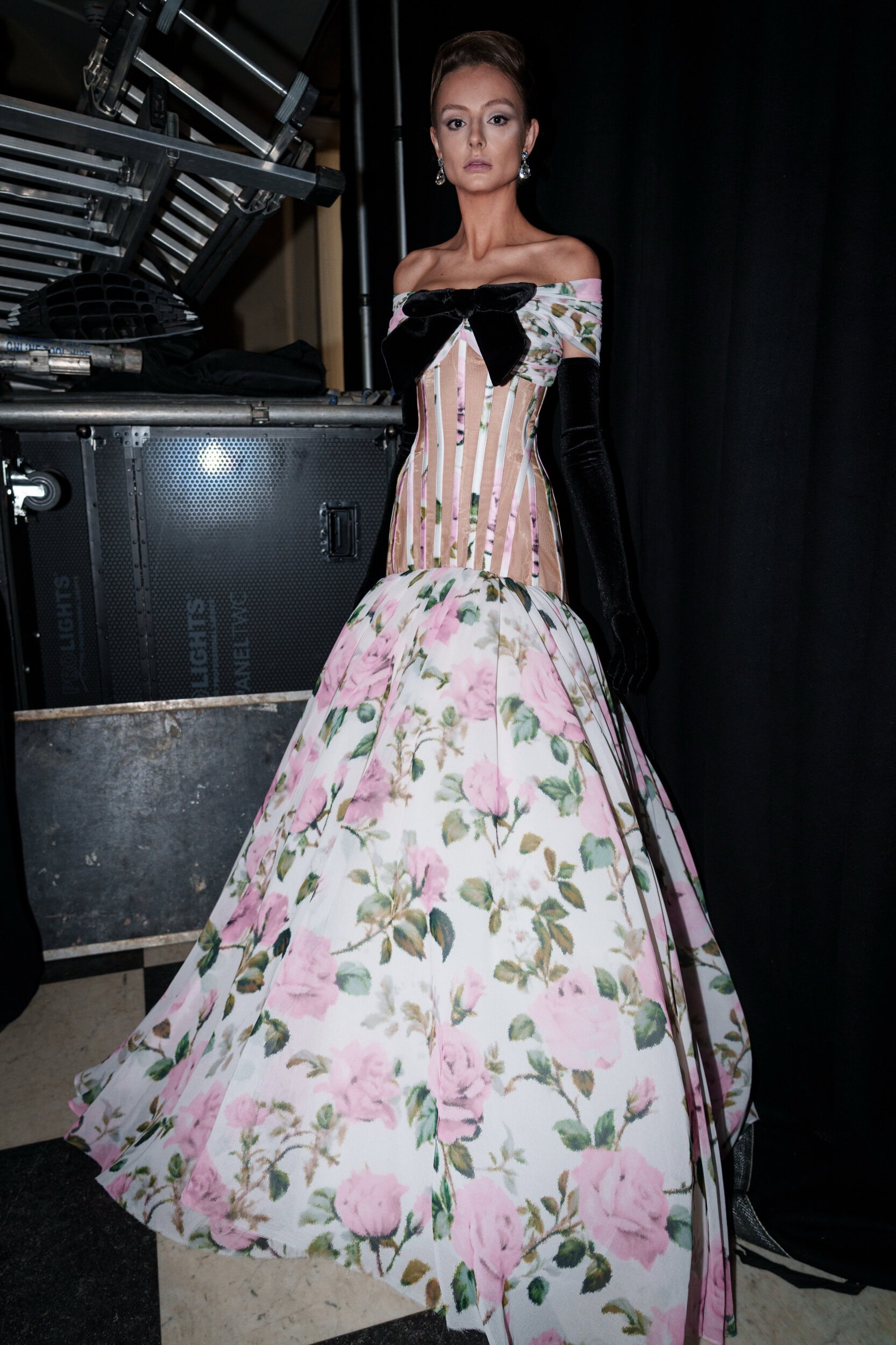 Richard Quinn Spring 2026 Fashion Show Backstage