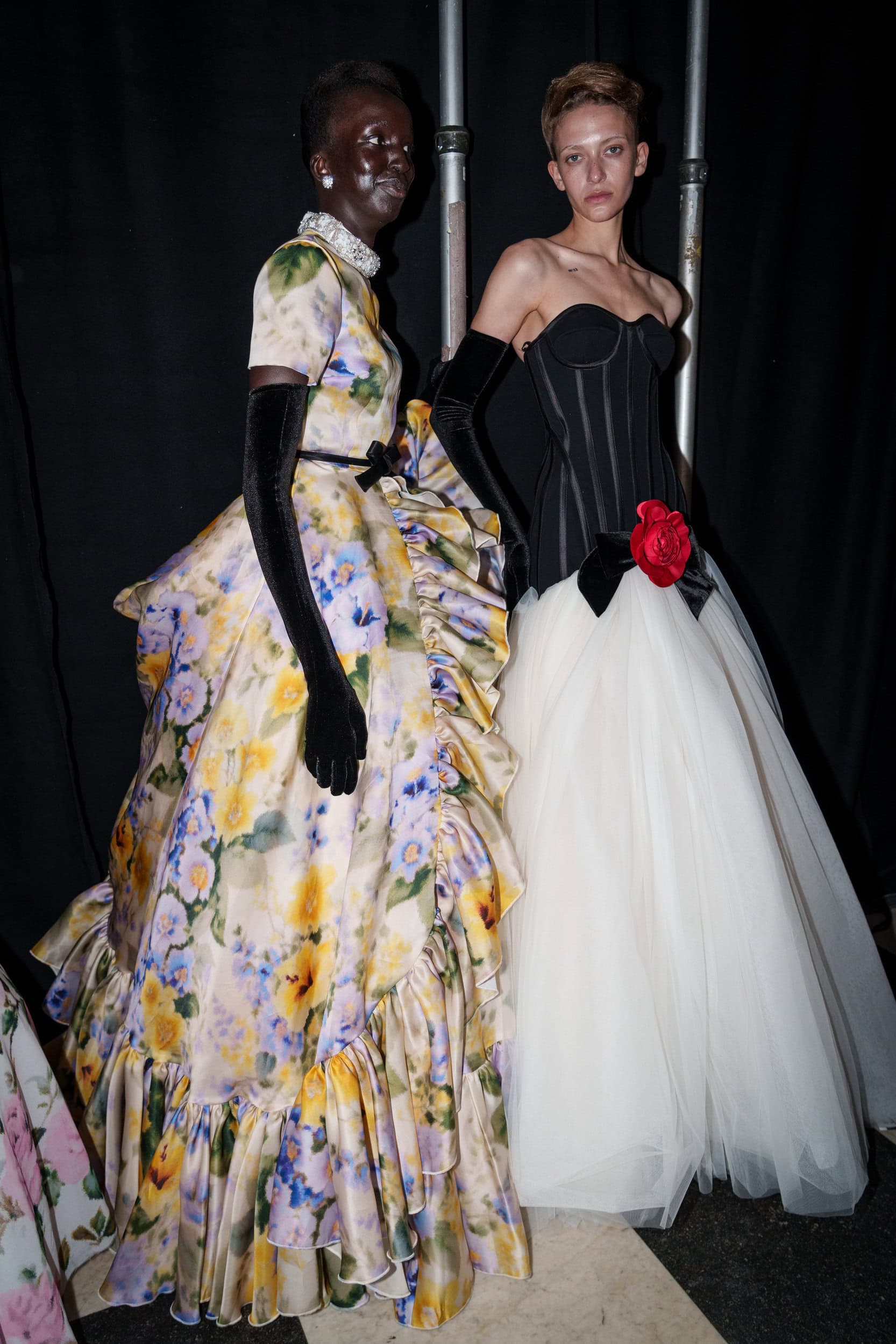Richard Quinn Spring 2026 Fashion Show Backstage