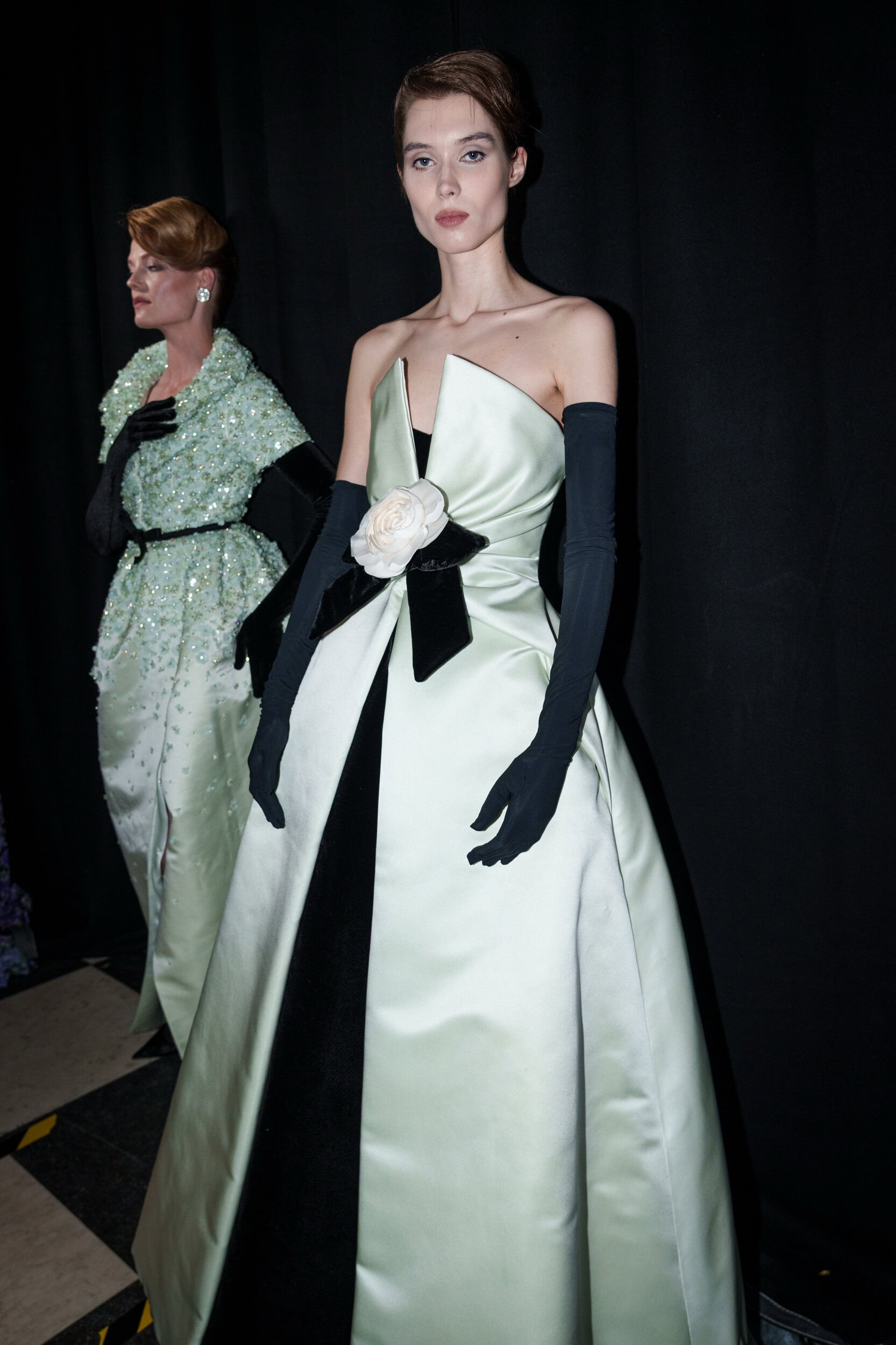 Richard Quinn Spring 2026 Fashion Show Backstage