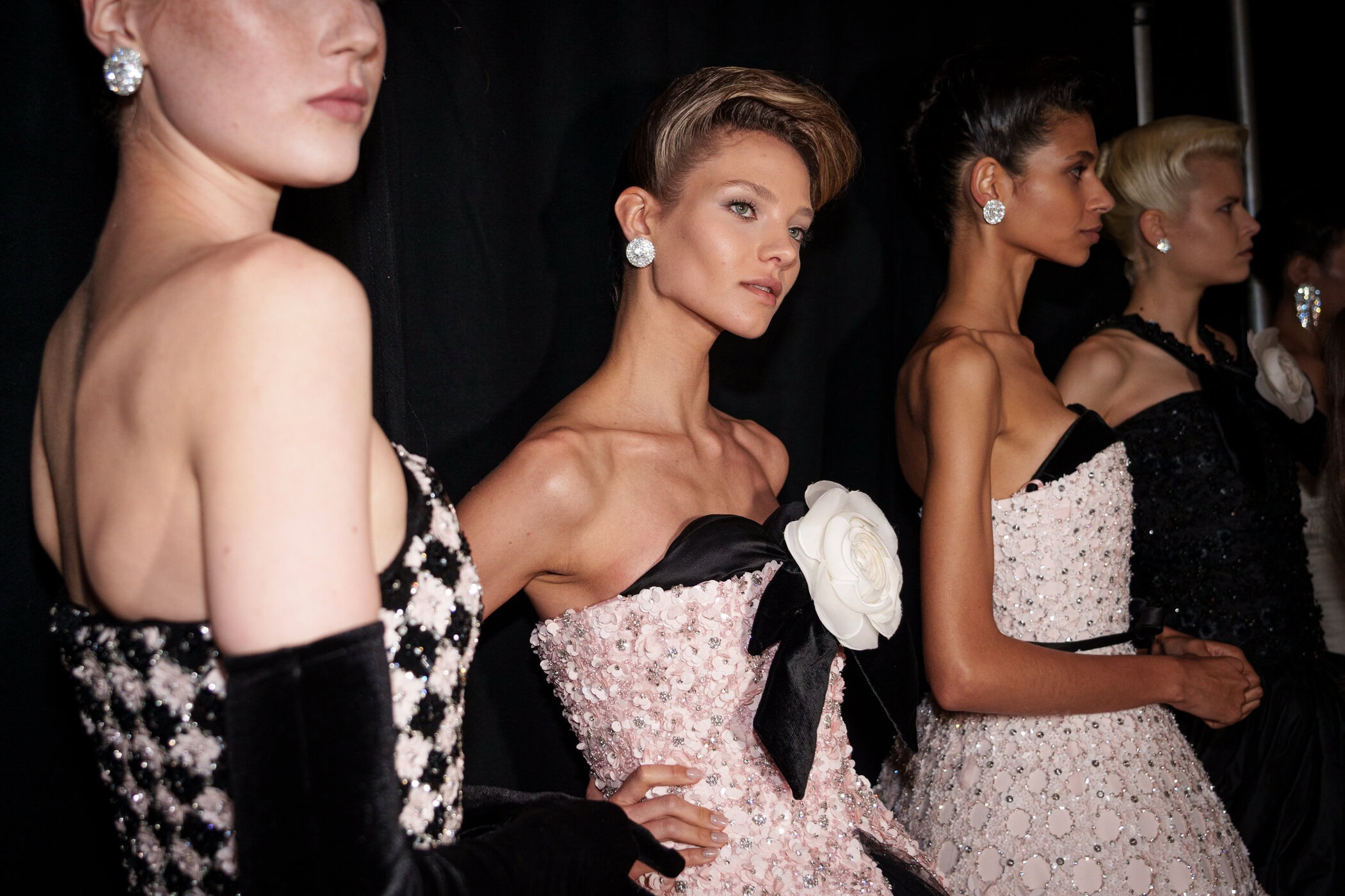 Richard Quinn Spring 2026 Fashion Show Backstage