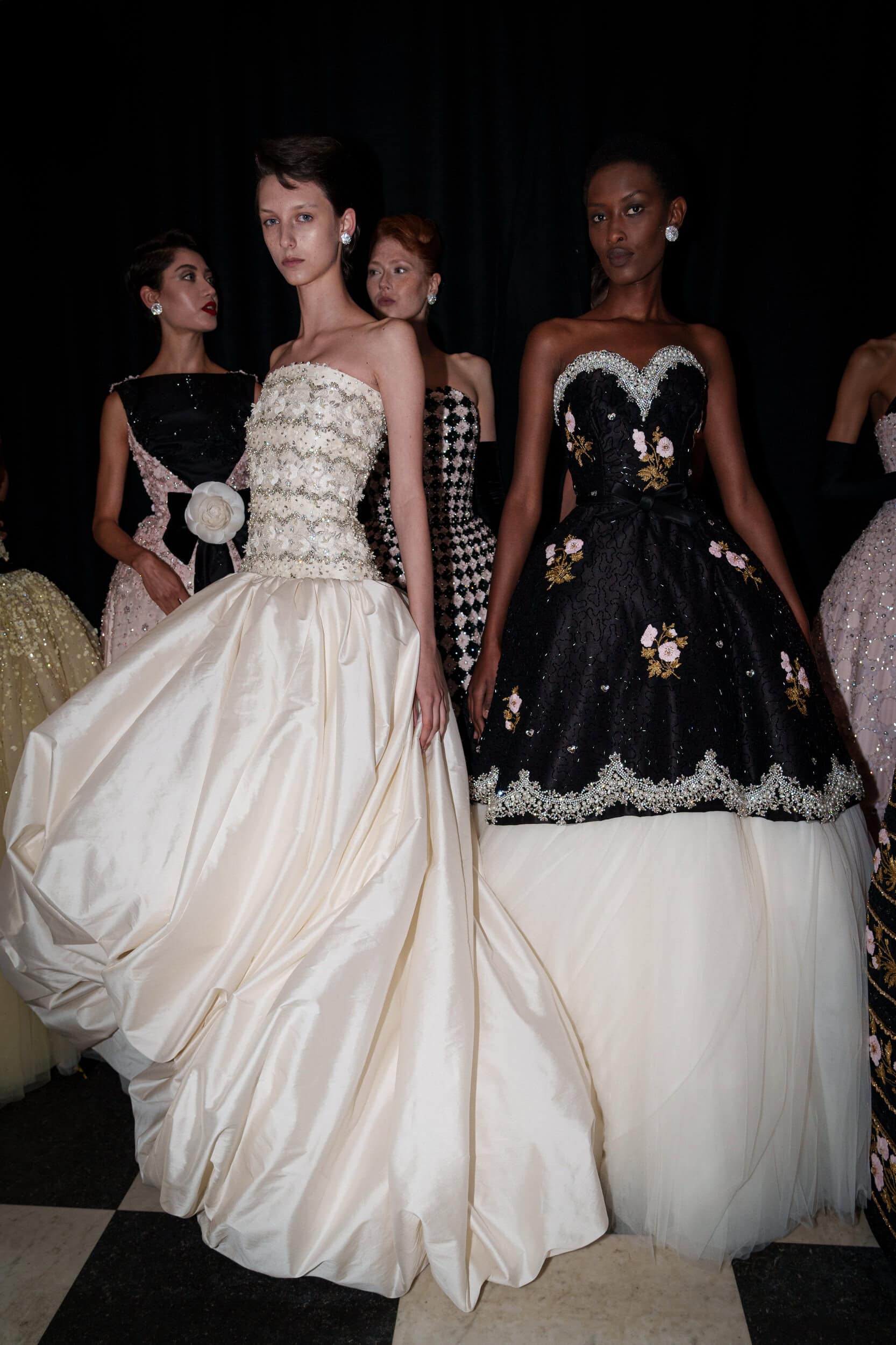 Richard Quinn Spring 2026 Fashion Show Backstage