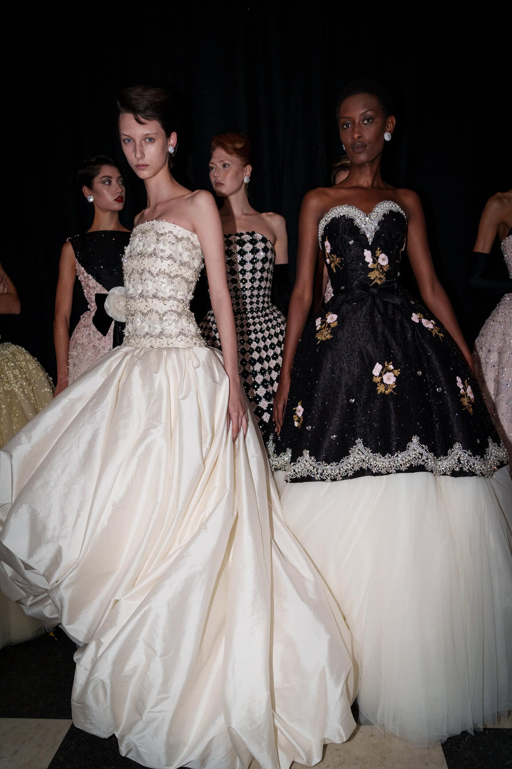 Richard Quinn Spring 2026 Fashion Show Backstage