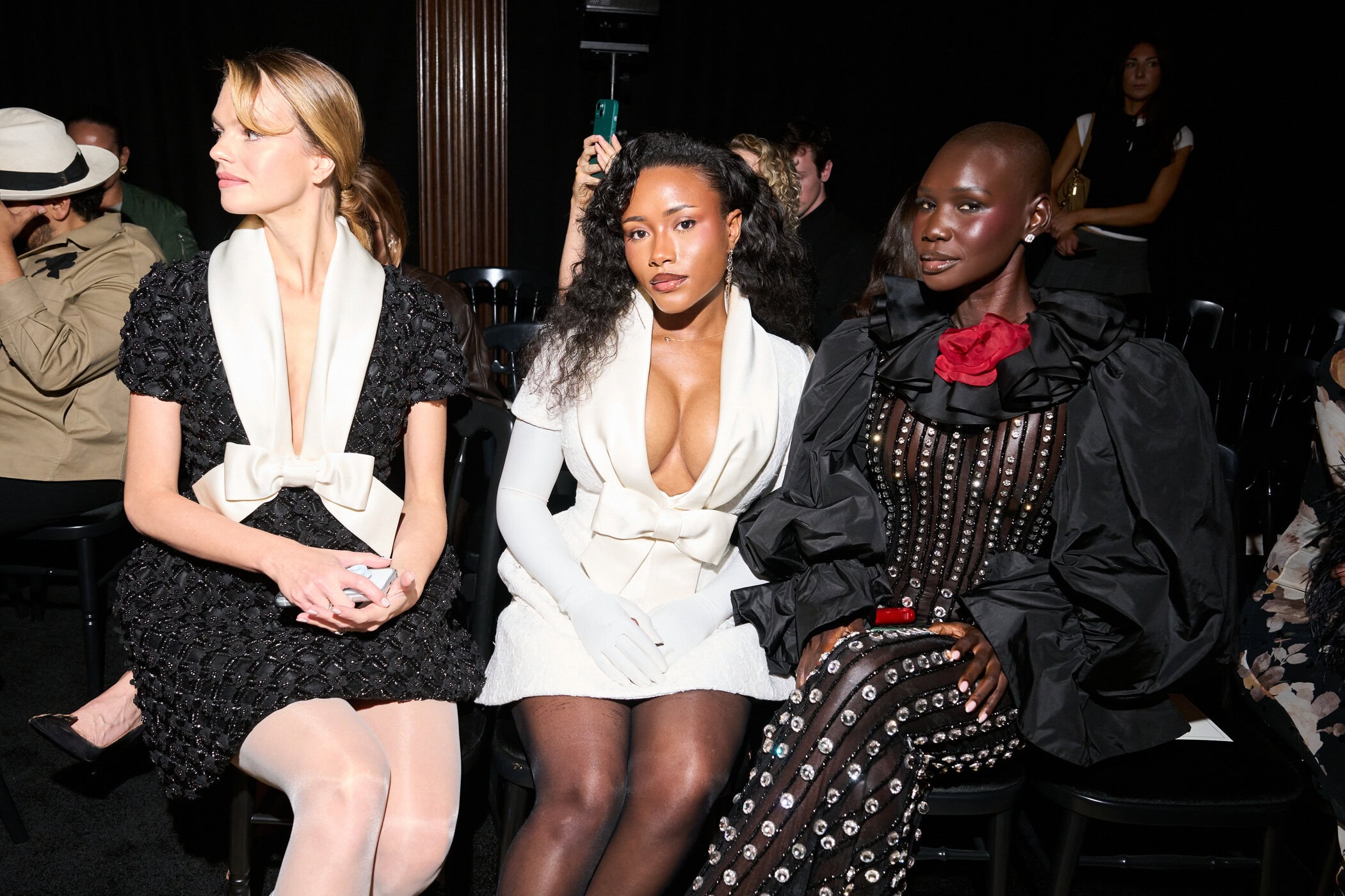 Richard Quinn Spring 2026 Fashion Show Front Row