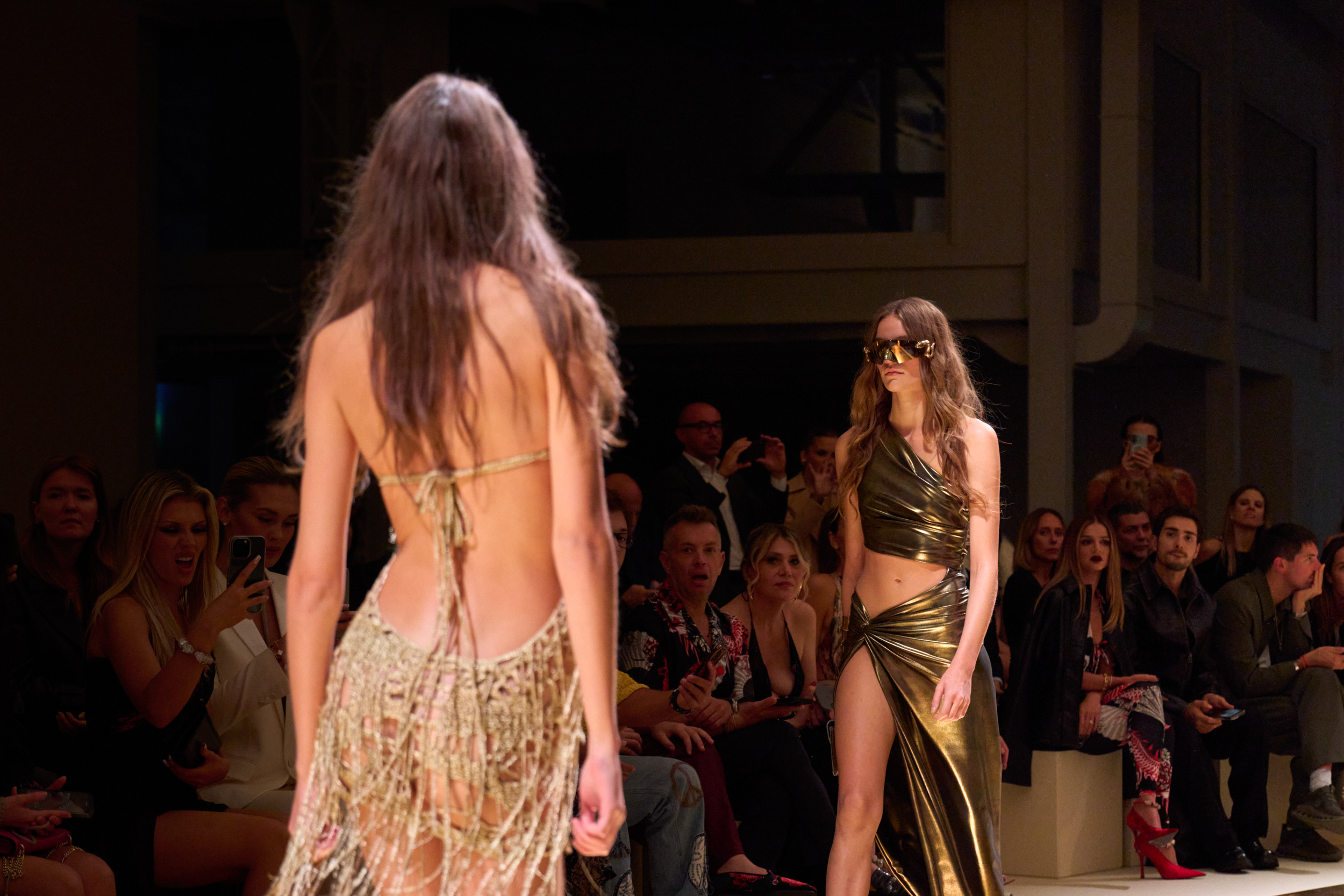 Roberto Cavalli Spring 2026 Fashion Show Atmosphere