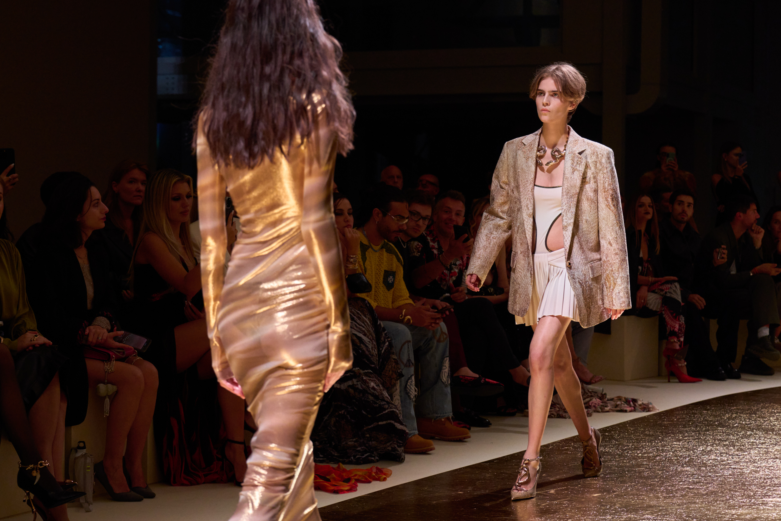 Roberto Cavalli Spring 2026 Fashion Show Atmosphere