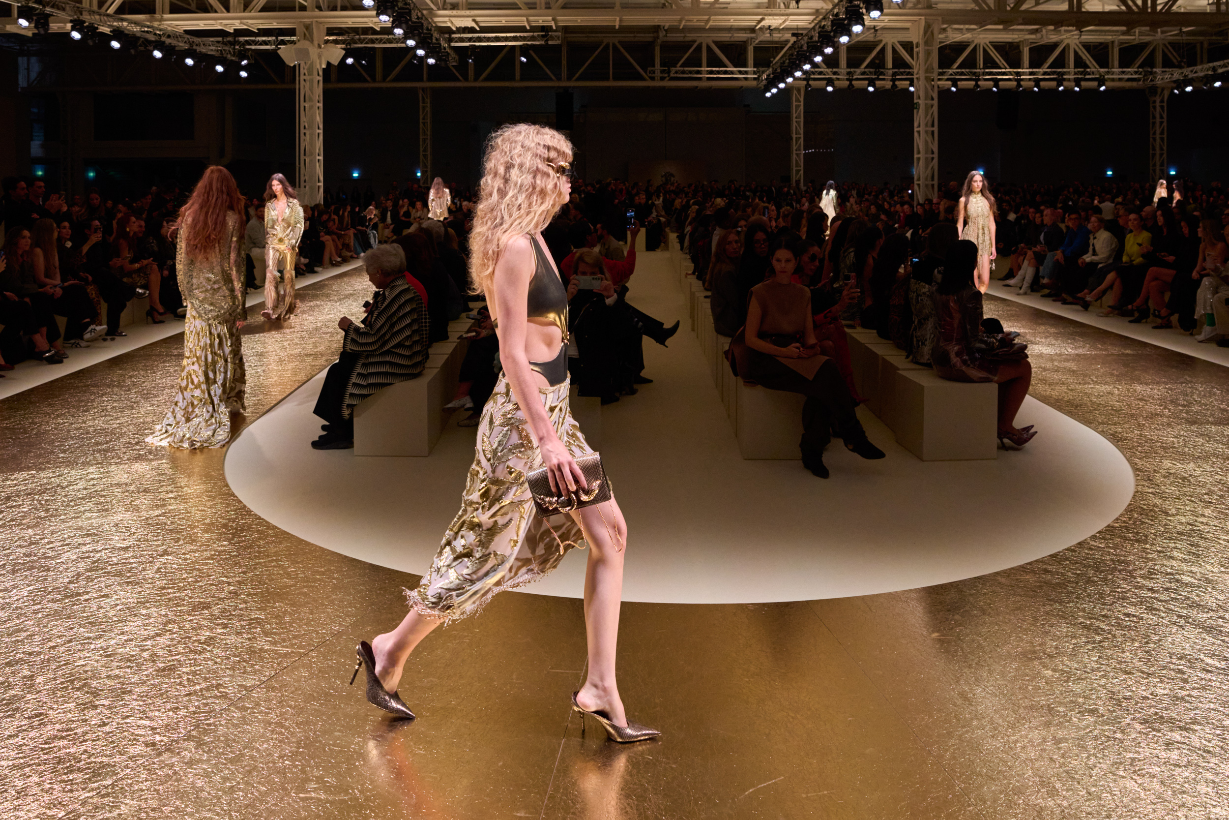 Roberto Cavalli Spring 2026 Fashion Show Atmosphere