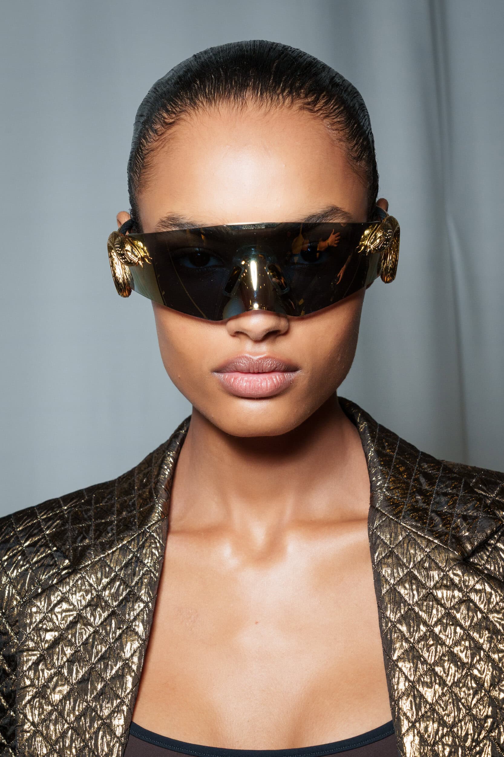 Roberto Cavalli Spring 2026 Fashion Show Backstage