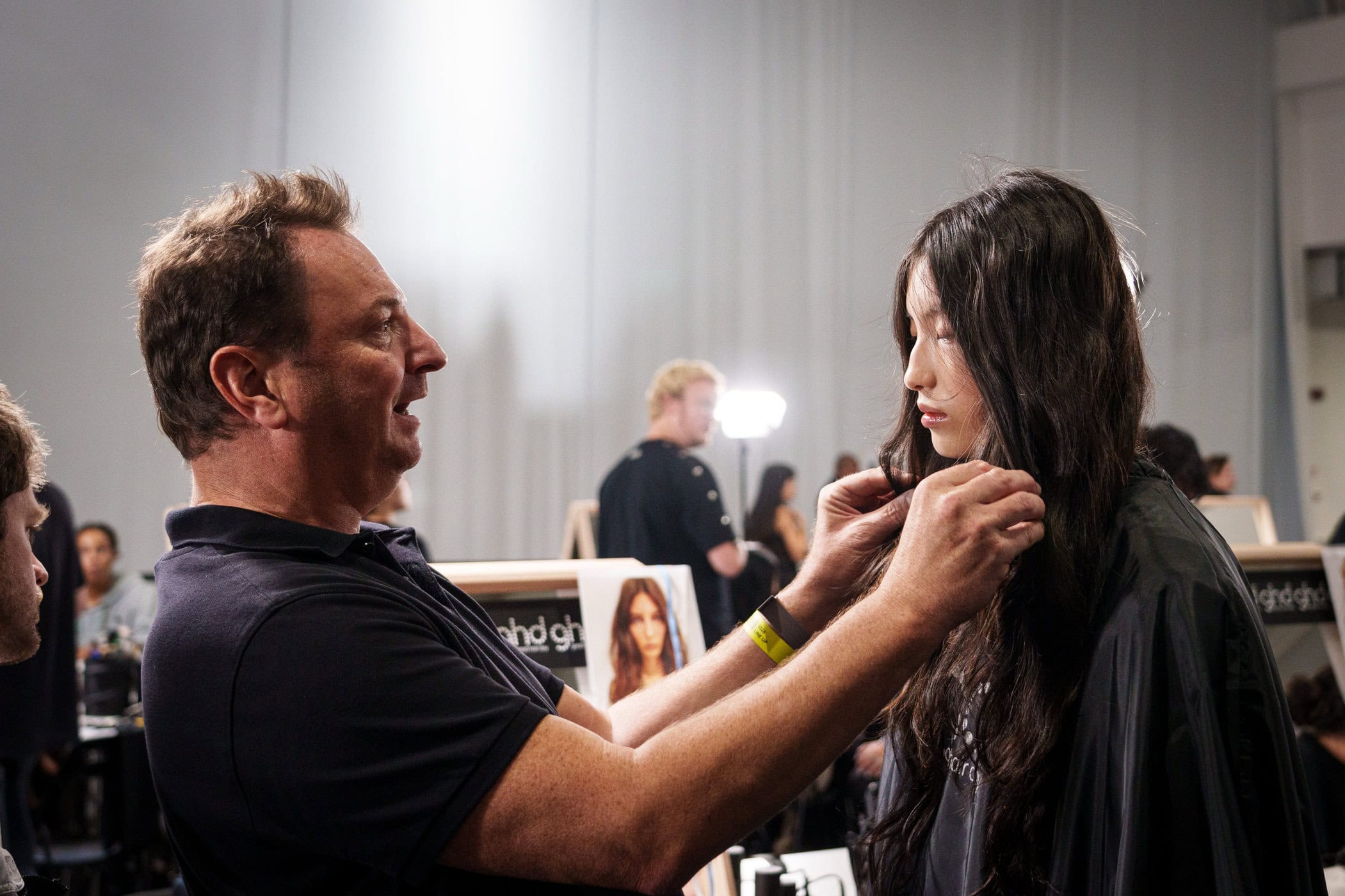 Roberto Cavalli Spring 2026 Fashion Show Backstage
