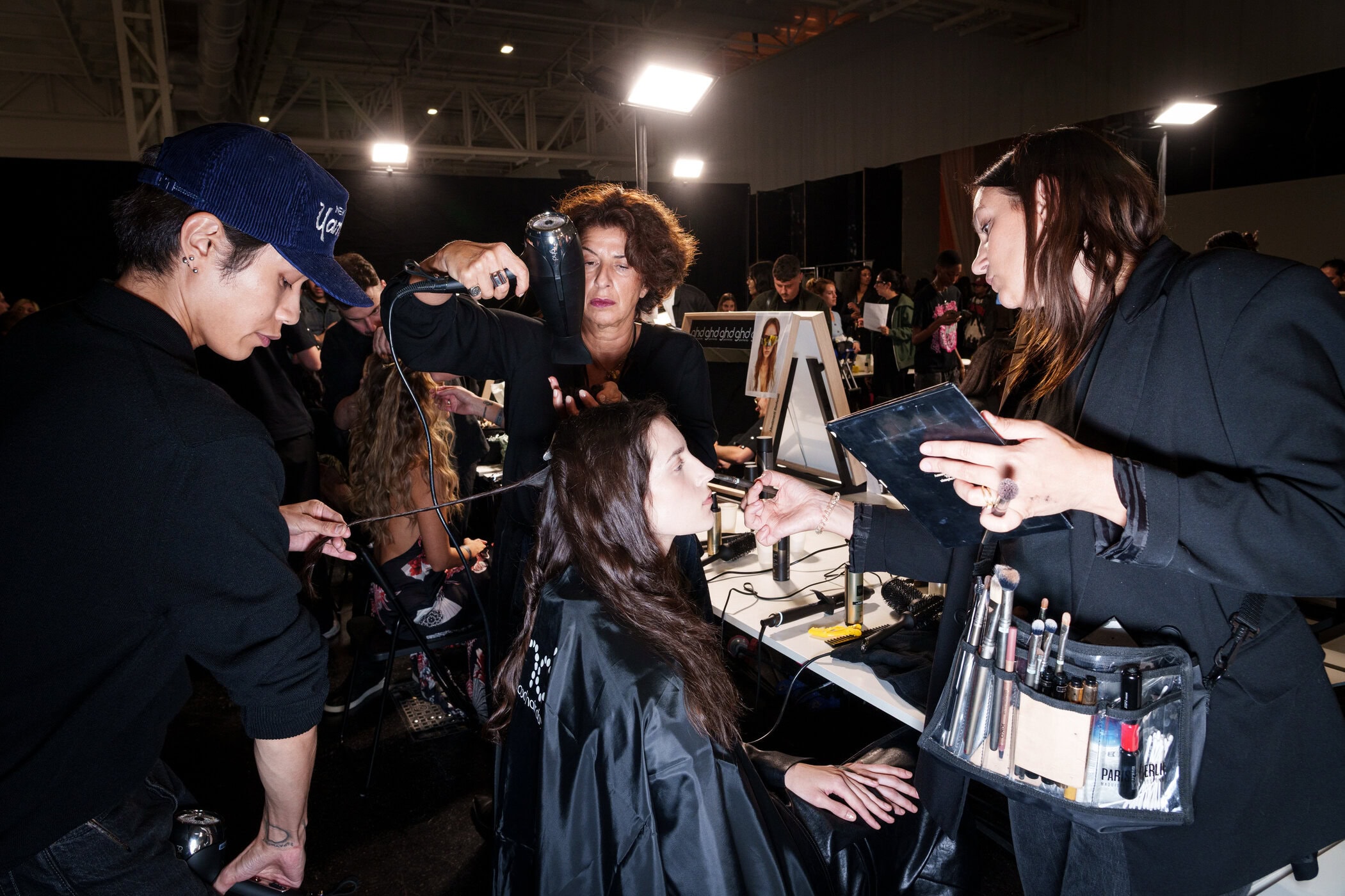 Roberto Cavalli Spring 2026 Fashion Show Backstage
