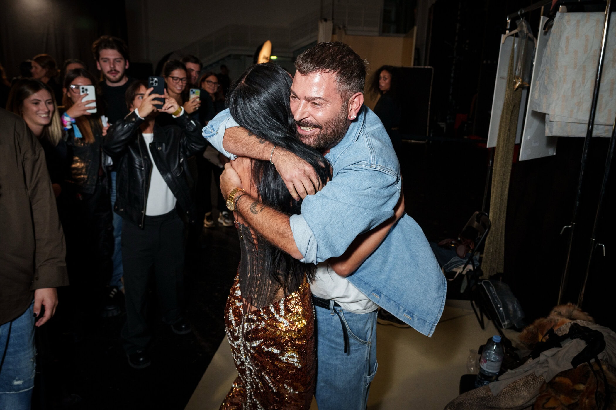Roberto Cavalli Spring 2026 Fashion Show Backstage