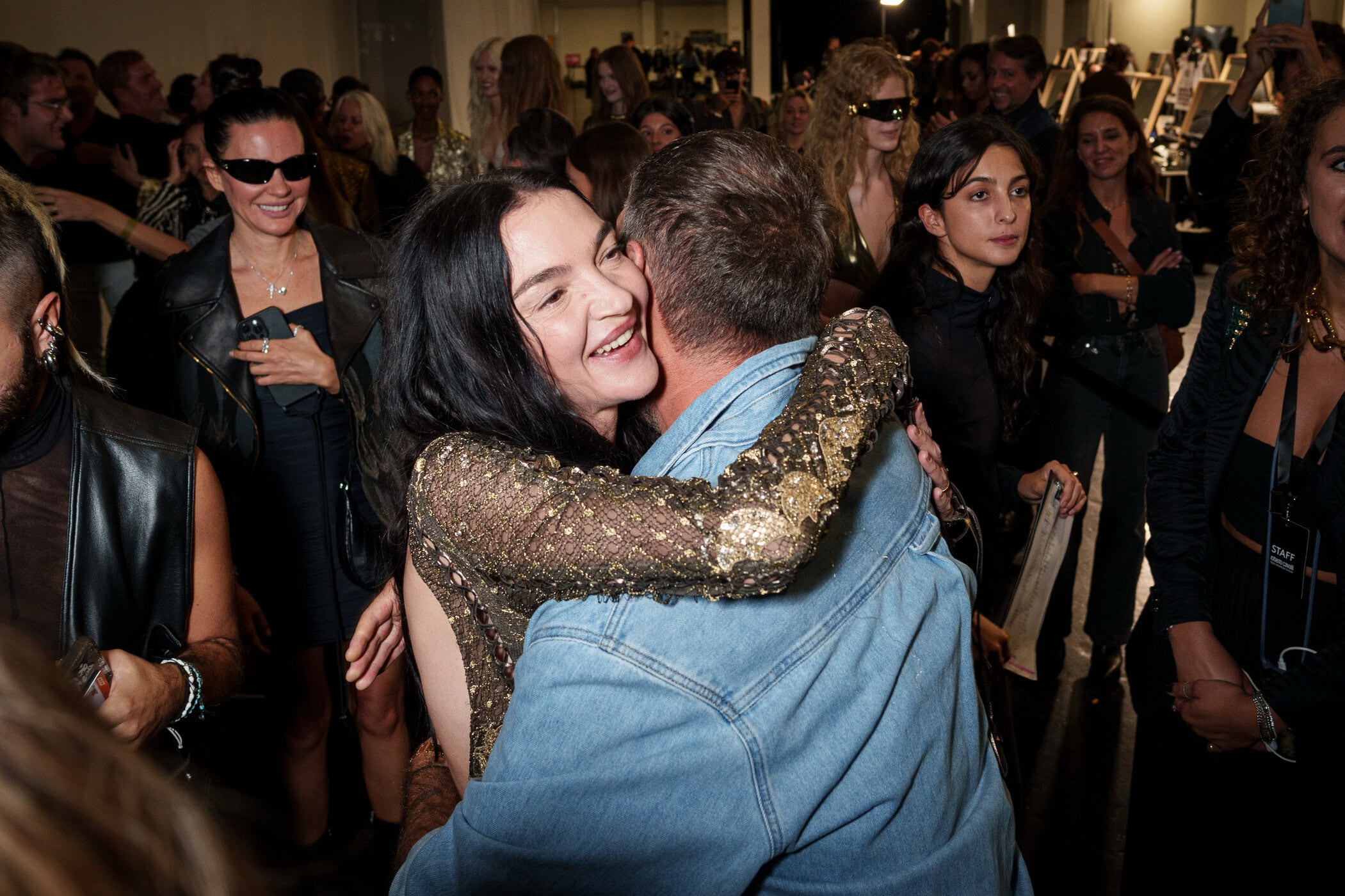 Roberto Cavalli Spring 2026 Fashion Show Backstage
