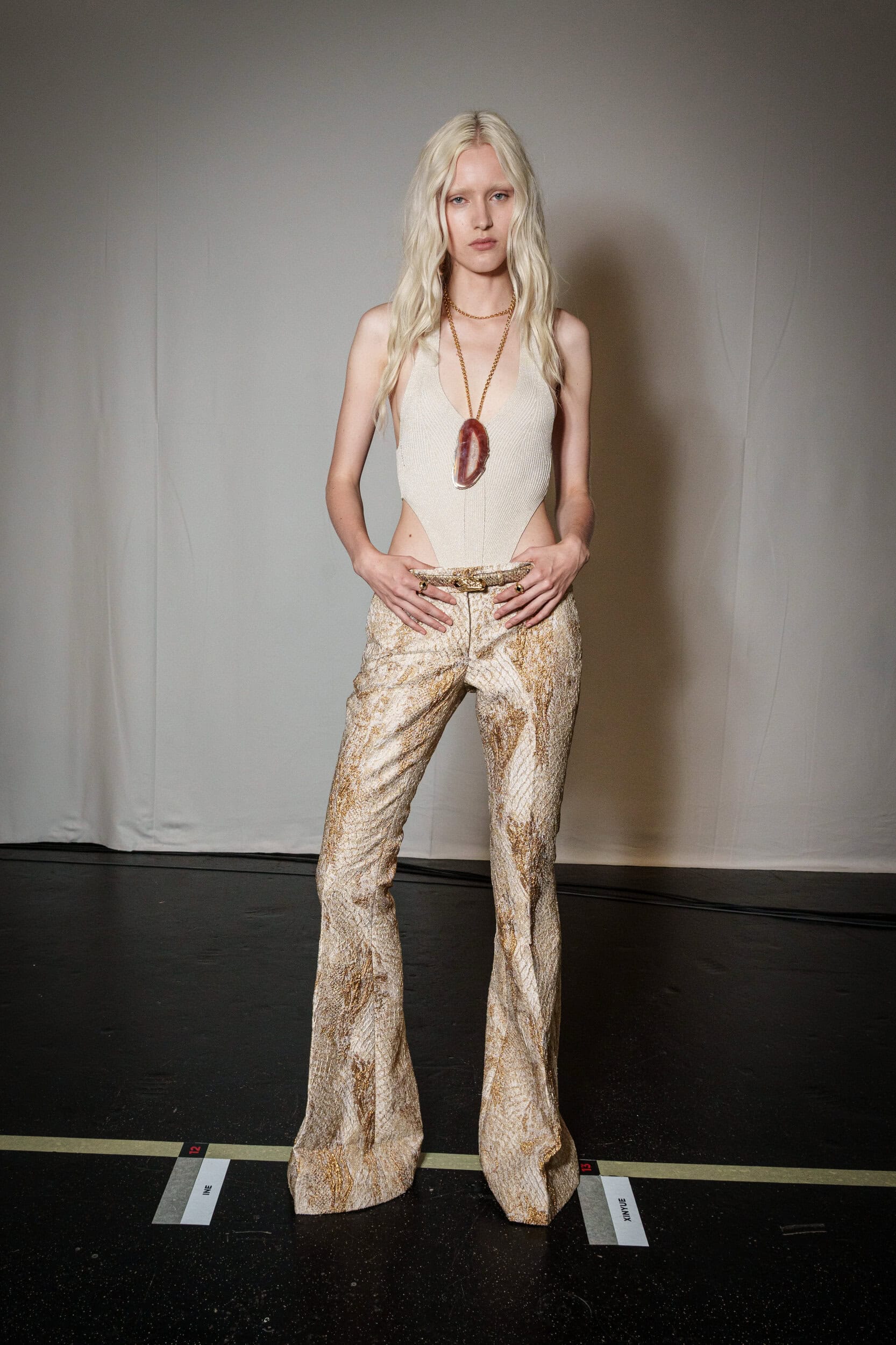 Roberto Cavalli Spring 2026 Fashion Show Backstage