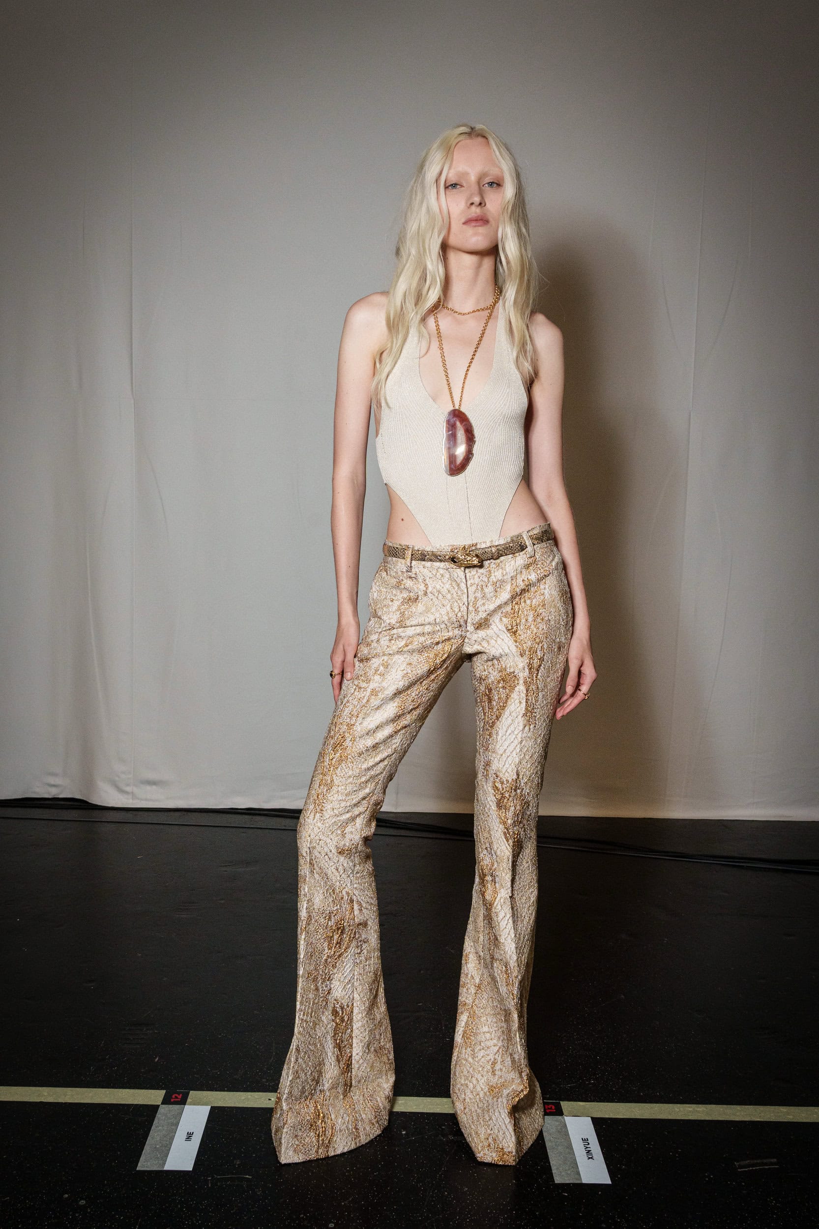 Roberto Cavalli Spring 2026 Fashion Show Backstage