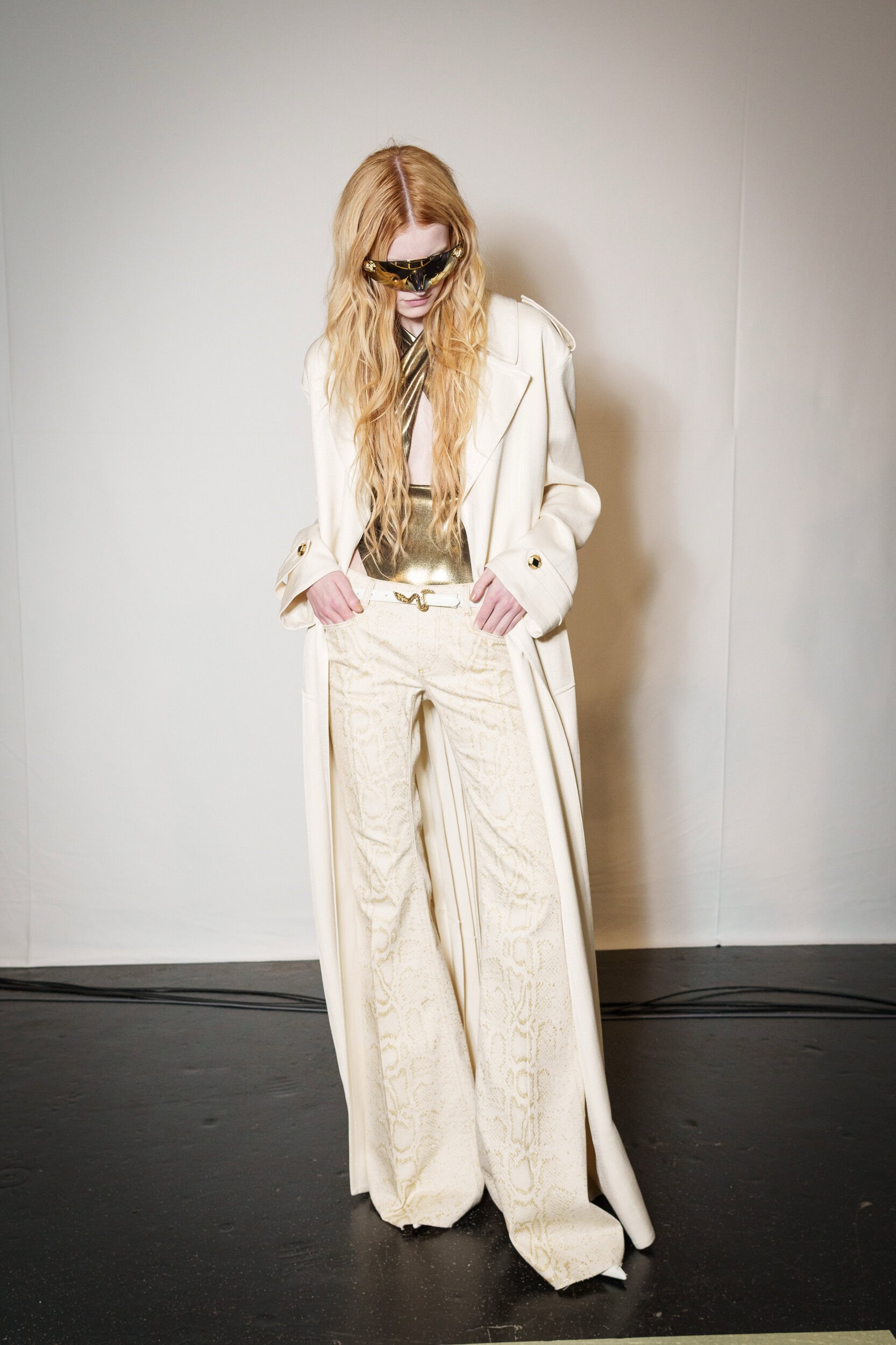 Roberto Cavalli Spring 2026 Fashion Show Backstage