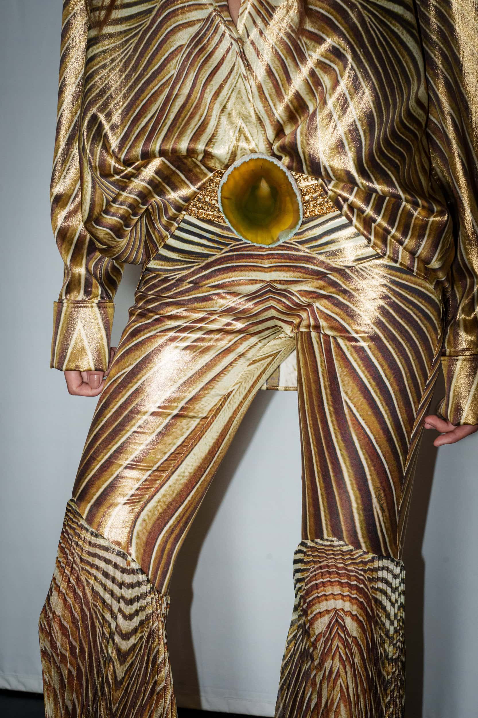Roberto Cavalli Spring 2026 Fashion Show Backstage
