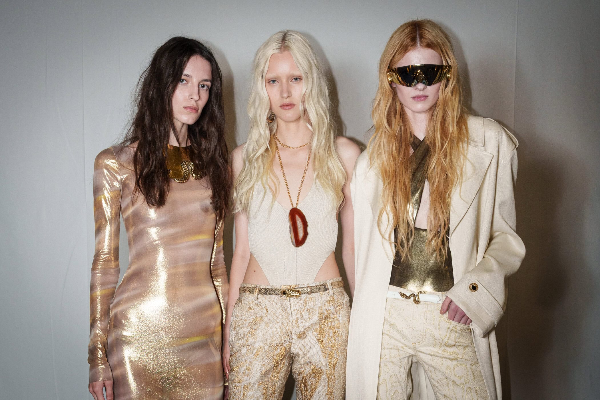 Roberto Cavalli Spring 2026 Fashion Show Backstage