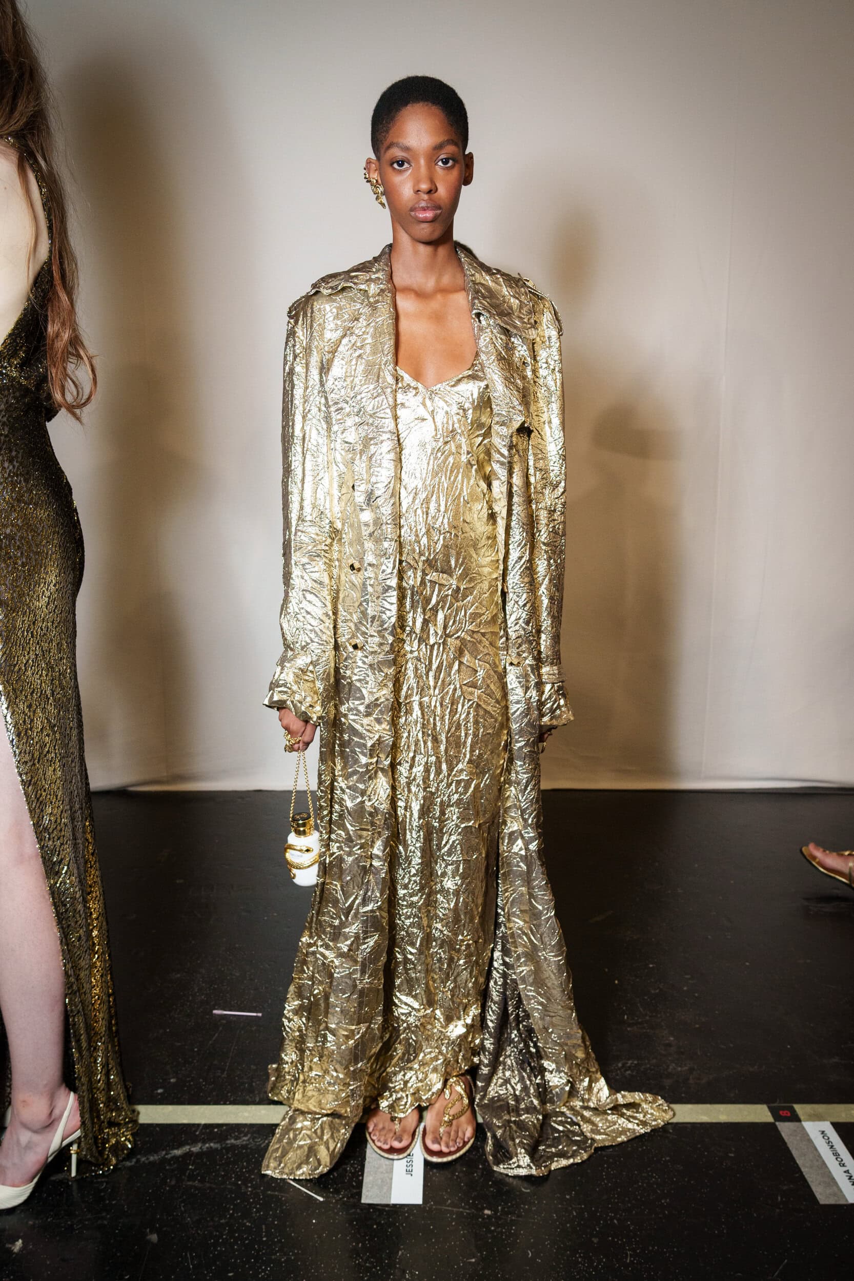 Roberto Cavalli Spring 2026 Fashion Show Backstage