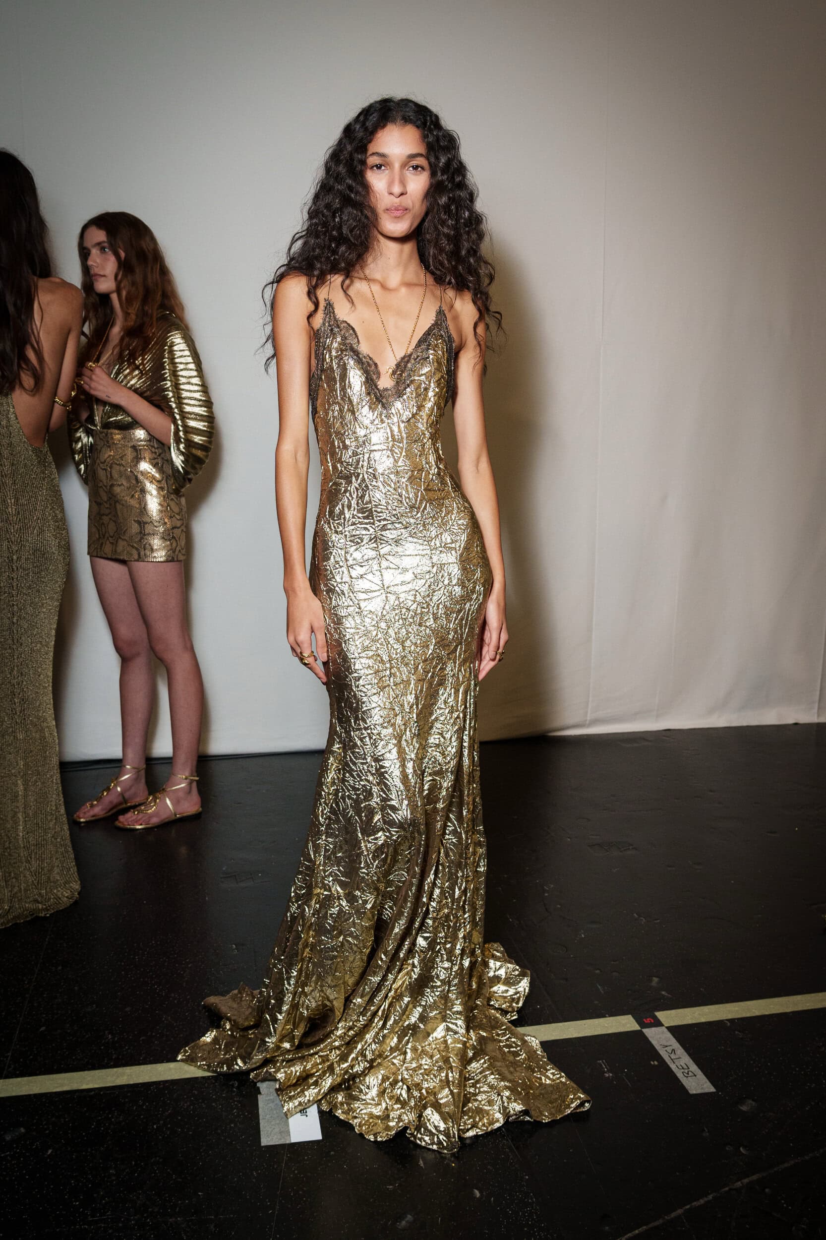 Roberto Cavalli Spring 2026 Fashion Show Backstage