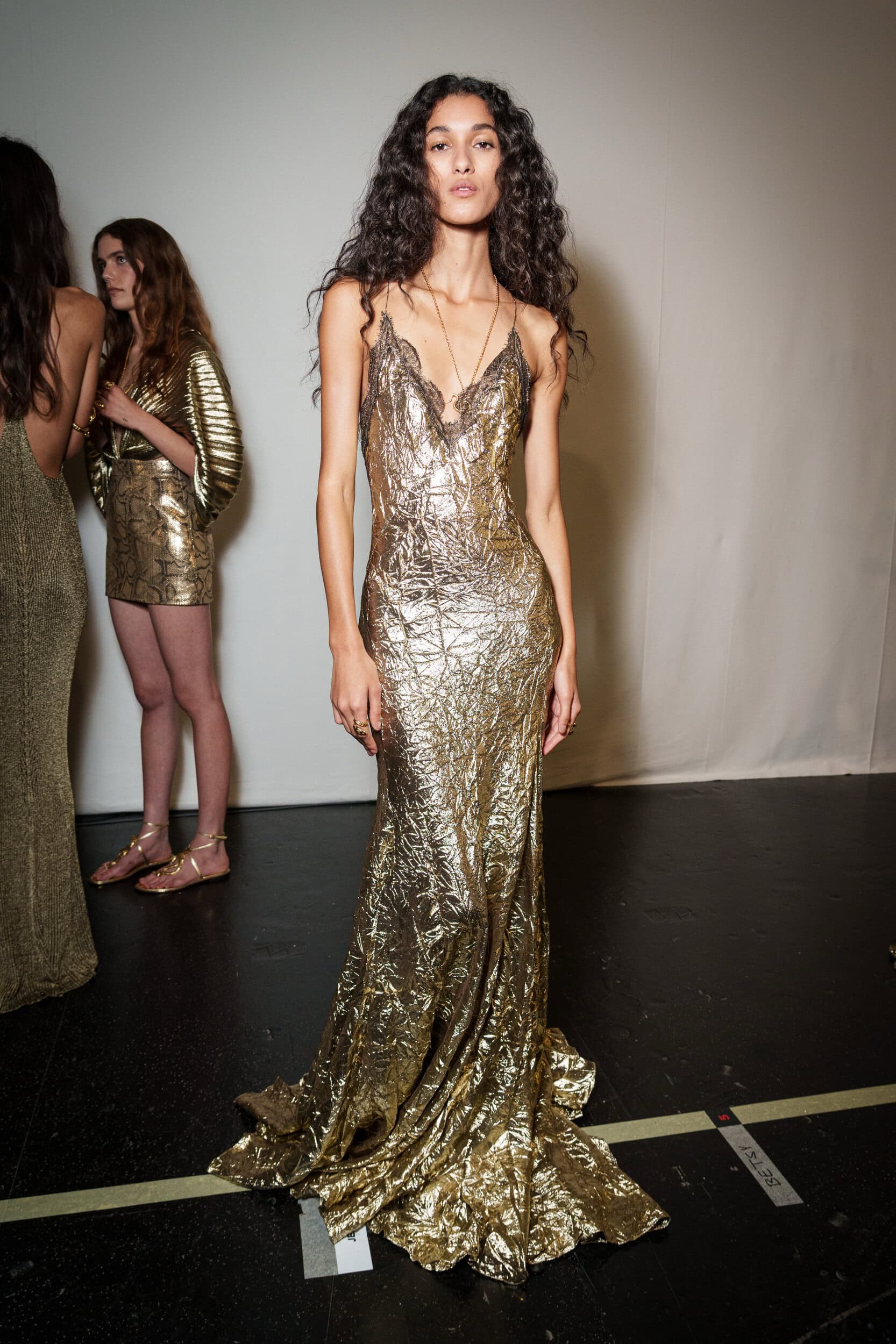 Roberto Cavalli Spring 2026 Fashion Show Backstage