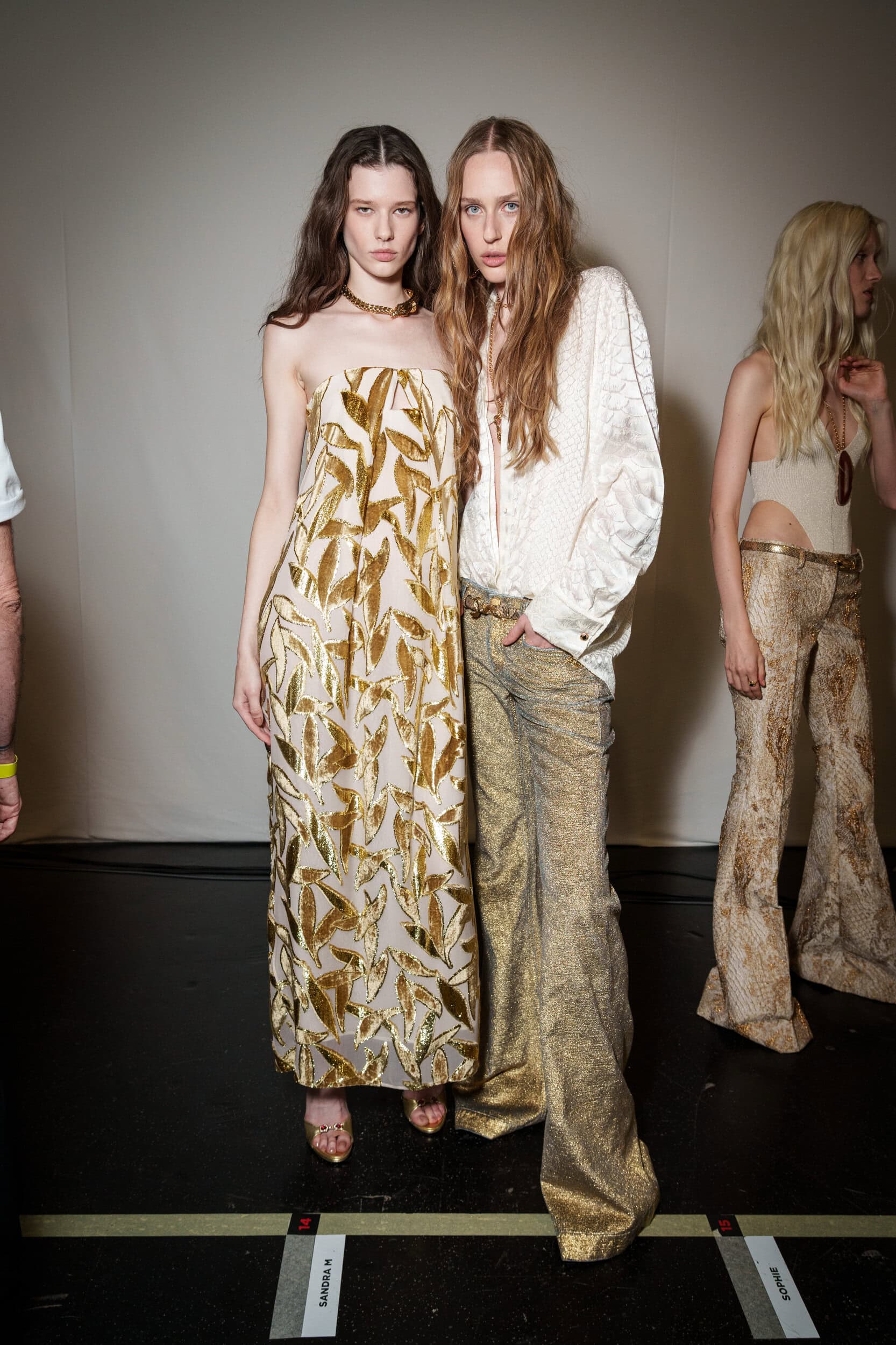 Roberto Cavalli Spring 2026 Fashion Show Backstage