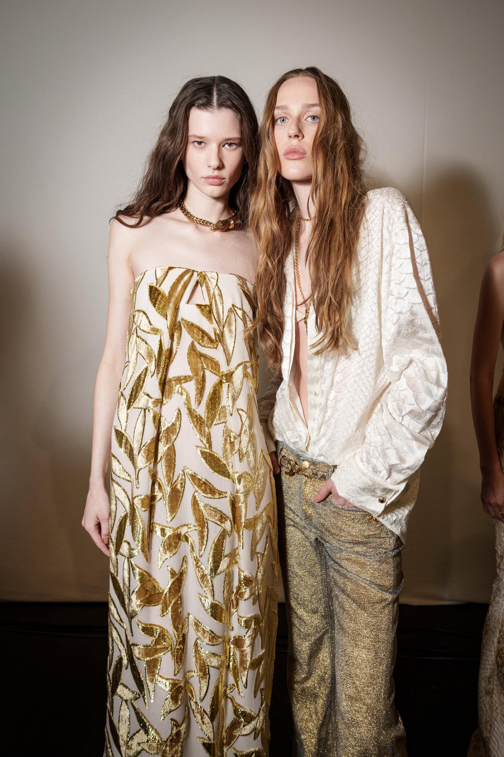 Roberto Cavalli Spring 2026 Fashion Show Backstage