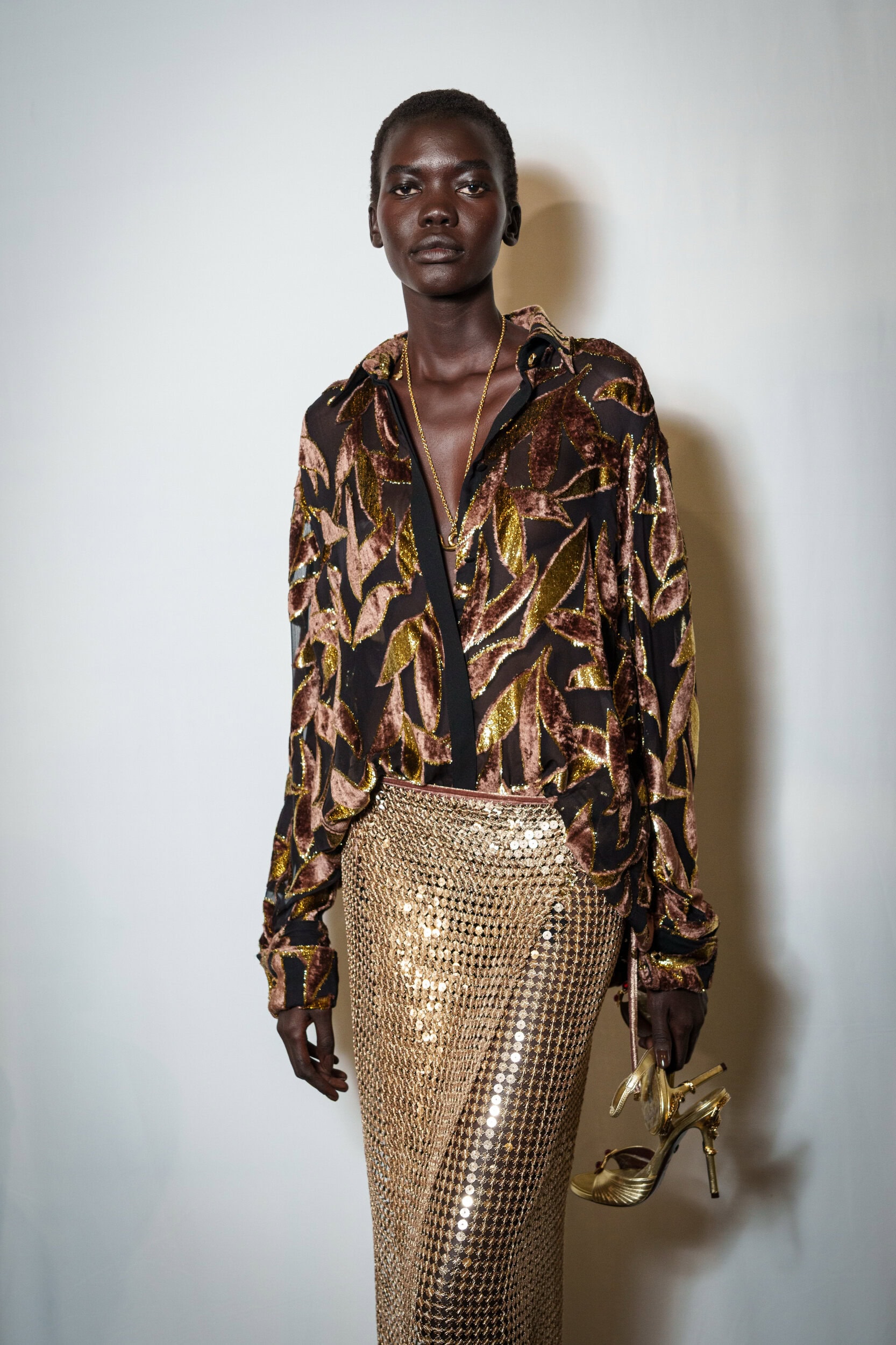 Roberto Cavalli Spring 2026 Fashion Show Backstage