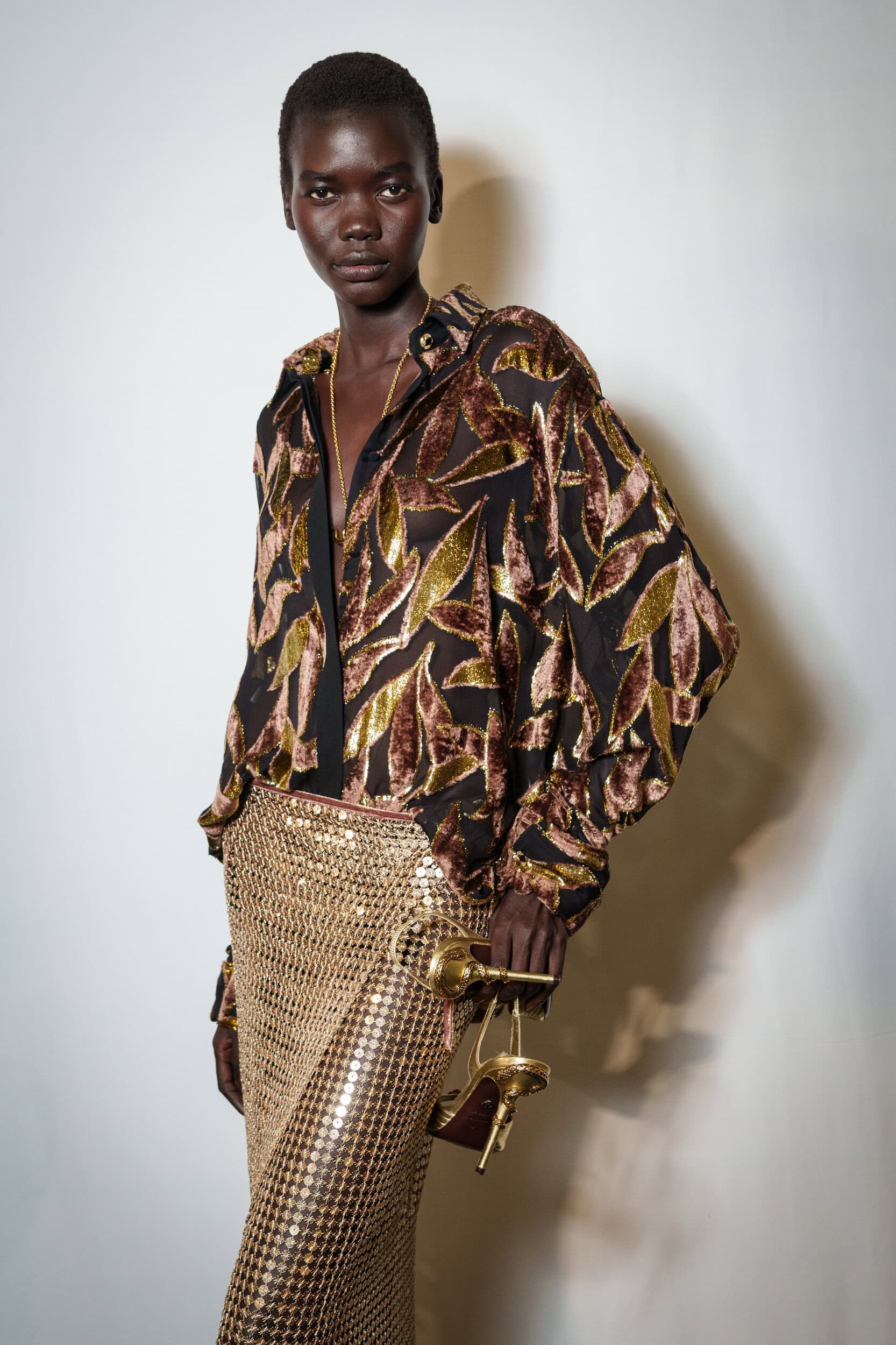 Roberto Cavalli Spring 2026 Fashion Show Backstage