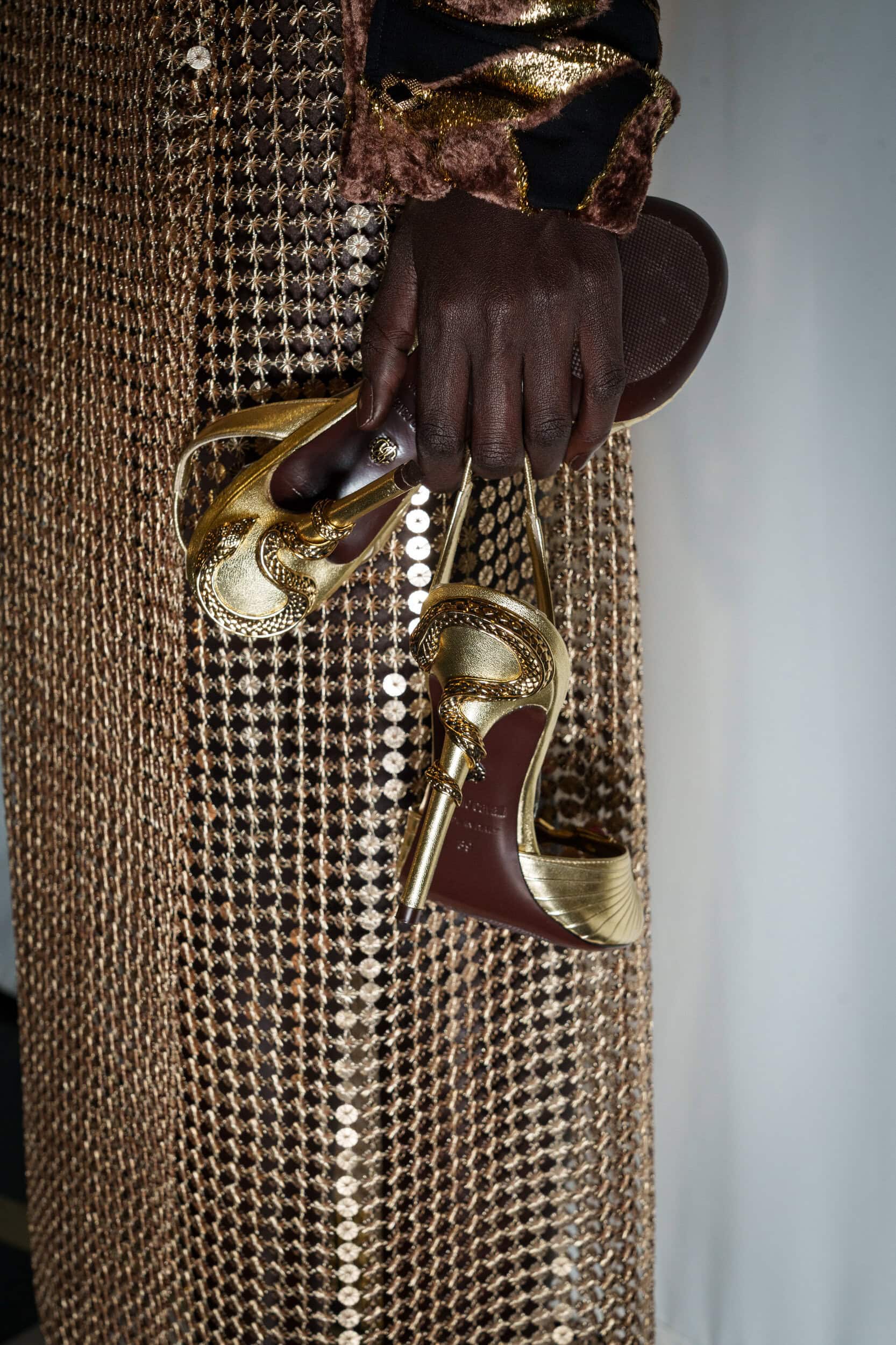 Roberto Cavalli Spring 2026 Fashion Show Backstage