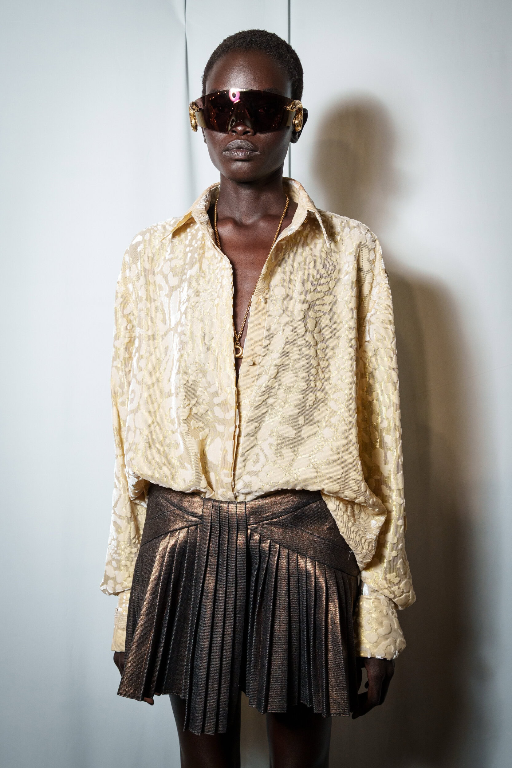 Roberto Cavalli Spring 2026 Fashion Show Backstage